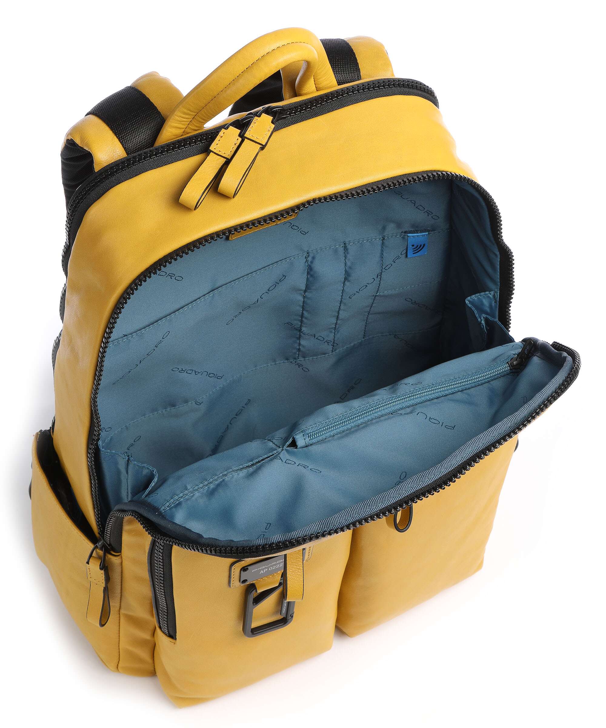 Piquadro Harper Plecak na laptopa yellow - Image 5