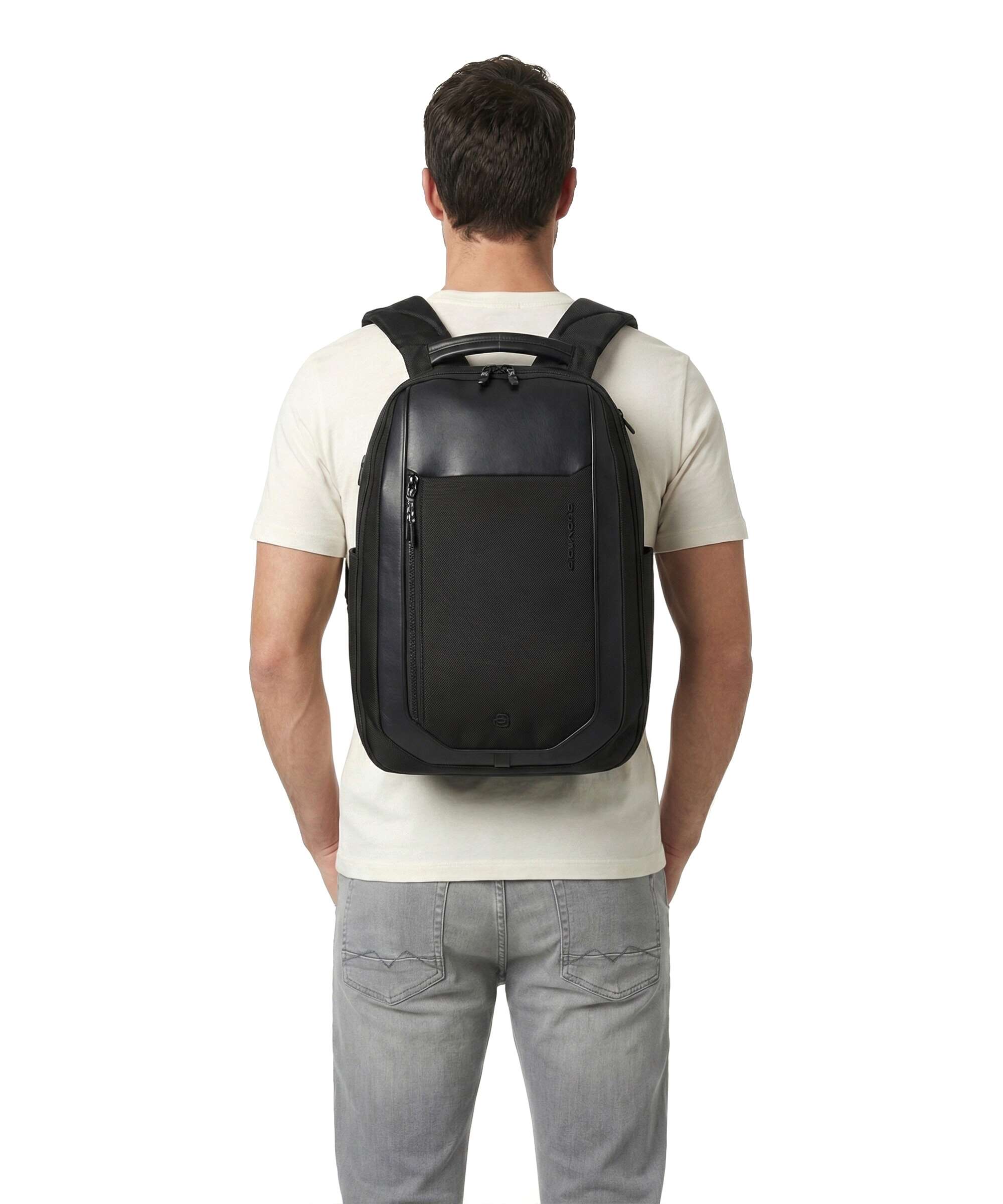 Piquadro Lyss Easyjet Plecak podróżny black - Image 4