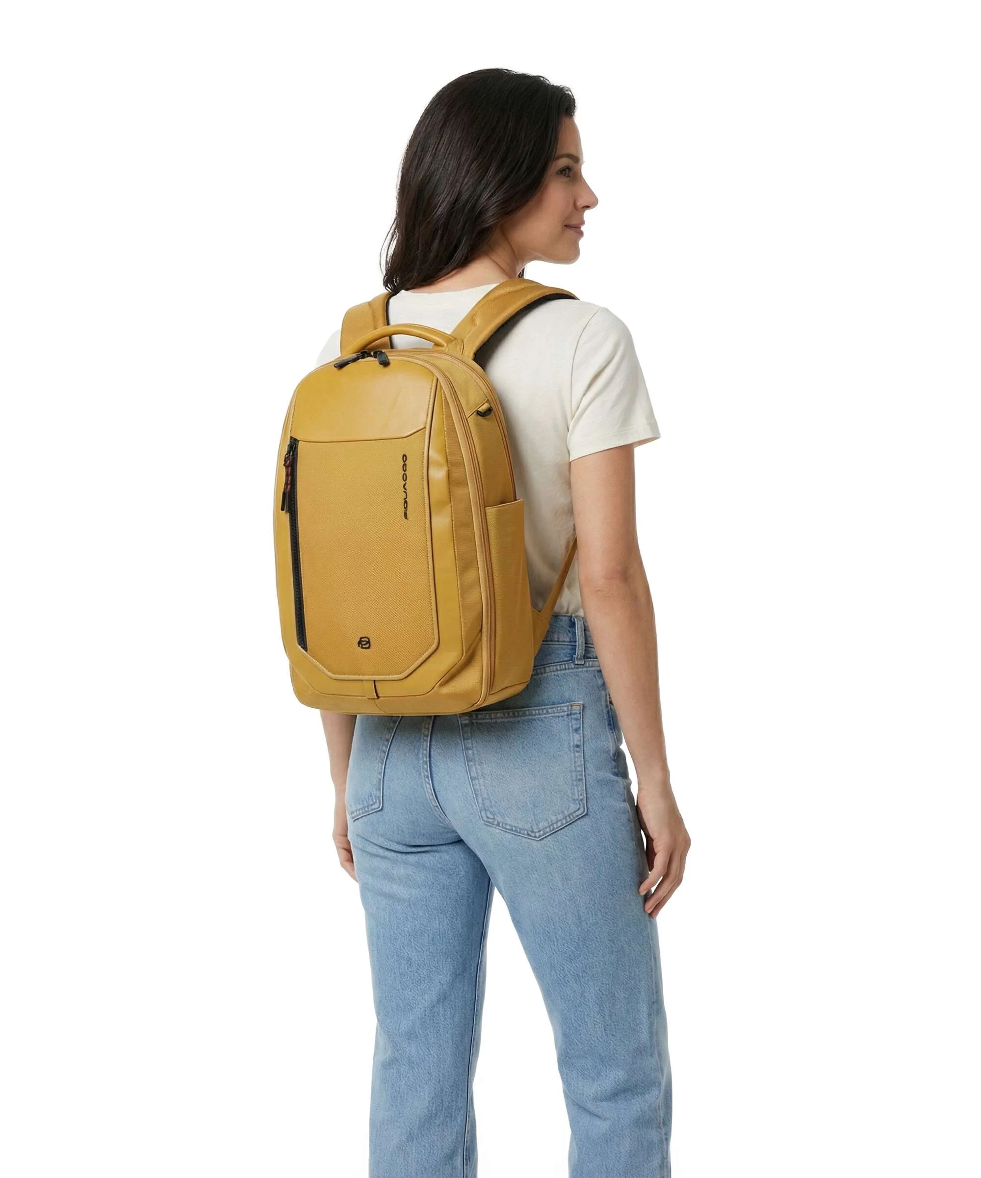 Piquadro Lyss Ryanair Plecak podróżny yellow - Image 3
