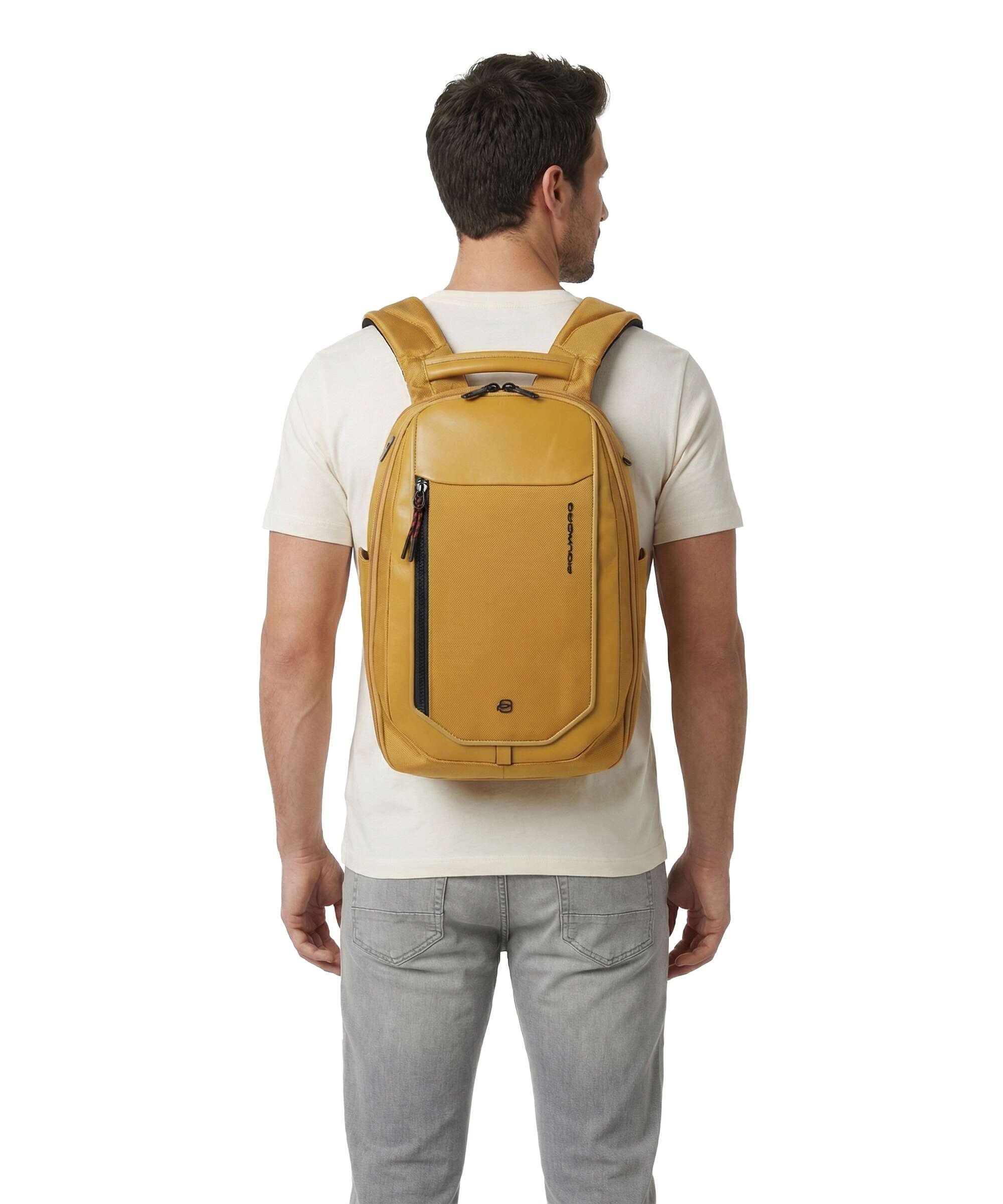 Piquadro Lyss Ryanair Plecak podróżny yellow - Image 4