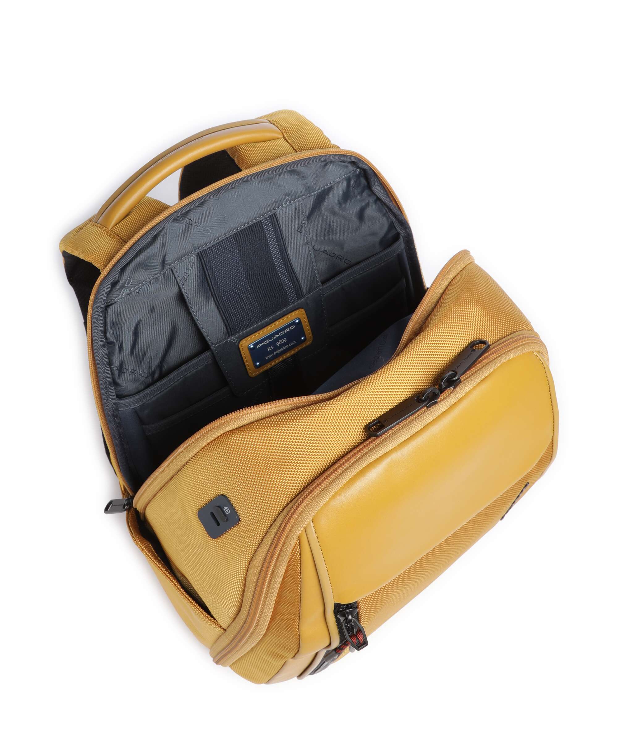 Piquadro Lyss Ryanair Plecak podróżny yellow - Image 7