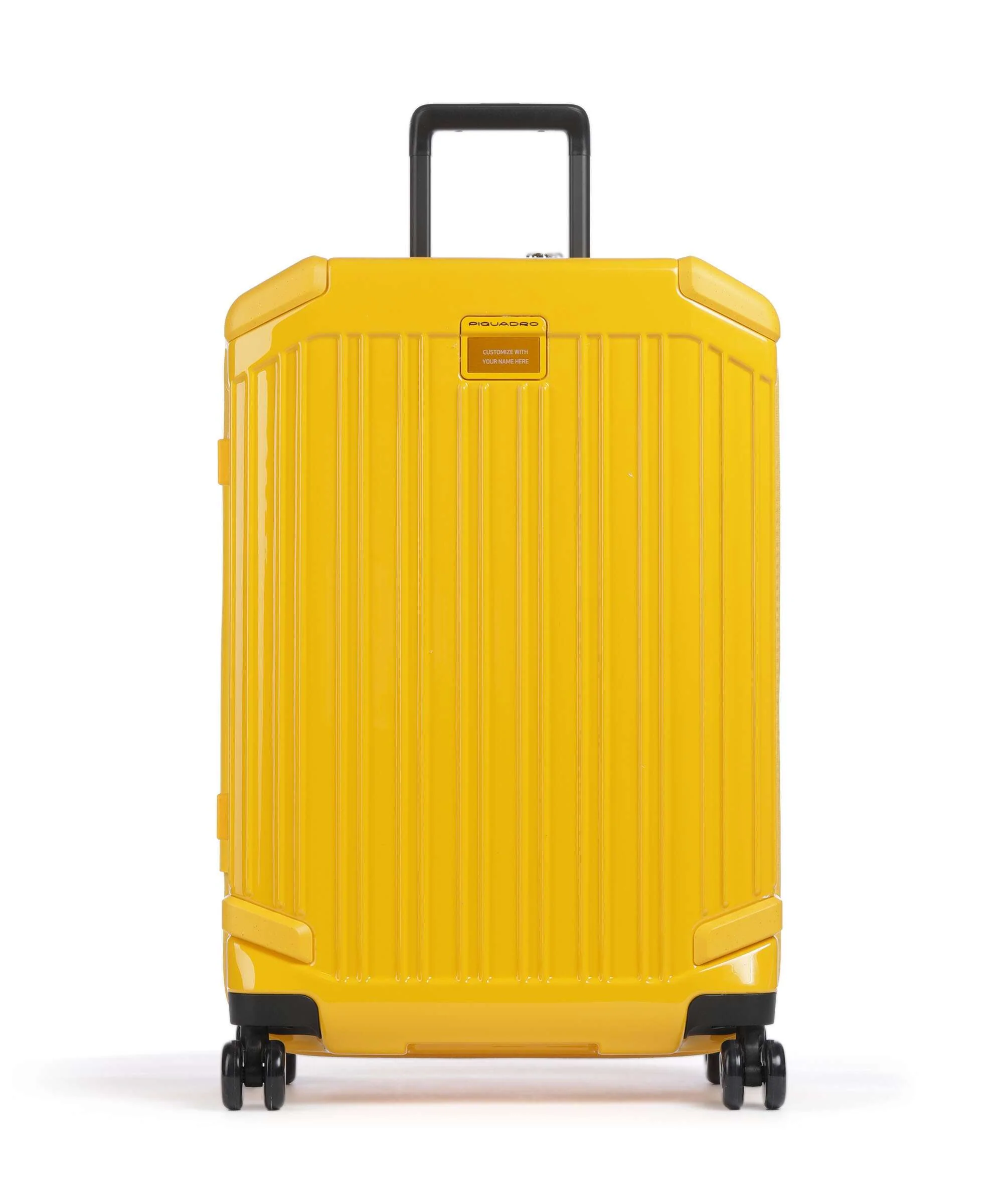 Piquadro POP Walizka na 4 kołach yellow