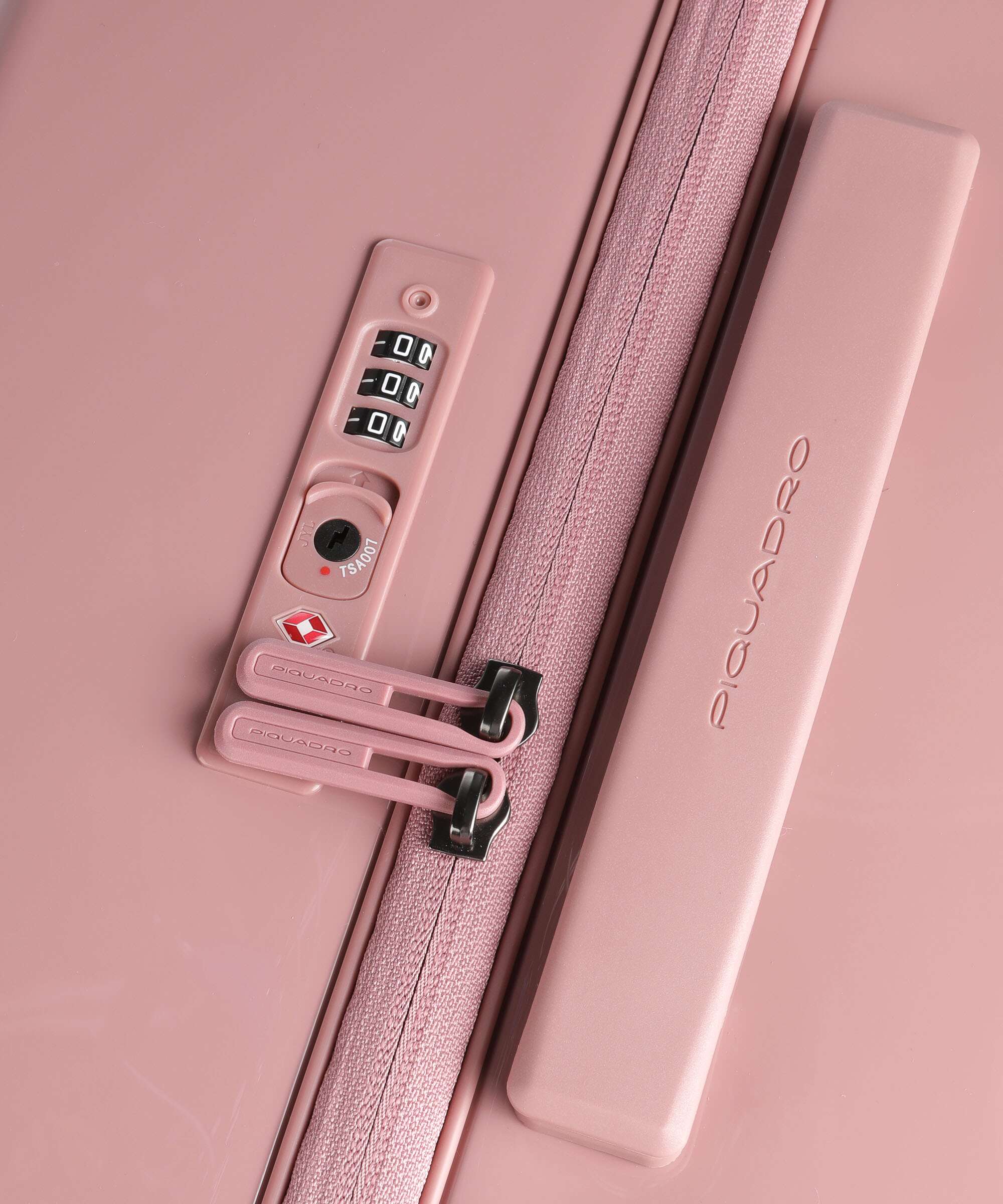 Piquadro PQ Light Walizka na 4 kołach pink - Image 3