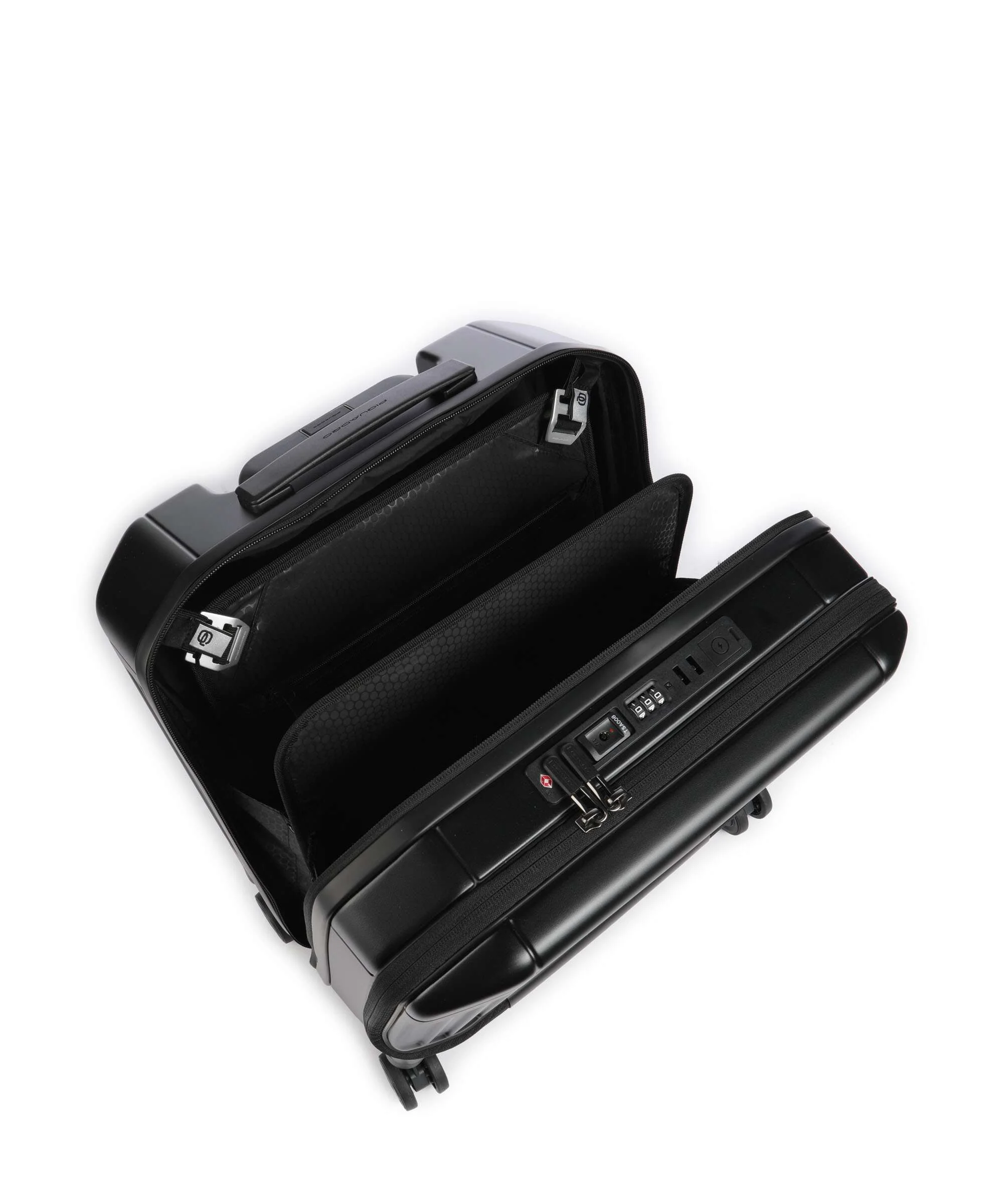 Piquadro PQ-LM Aktówka na kołach black - Image 6