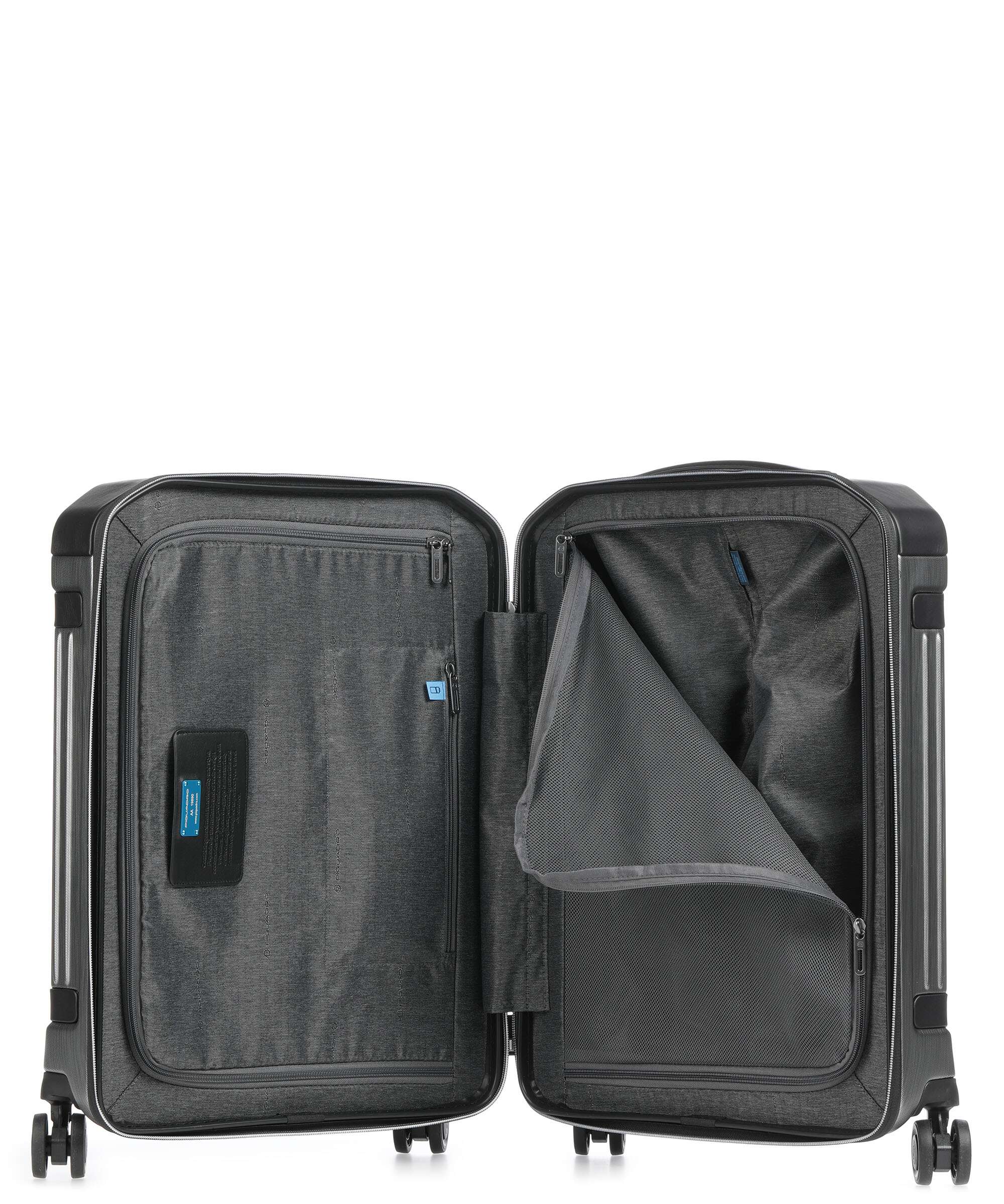 Piquadro PQL-Premium Walizka na 4 kołach grey/black - Image 6
