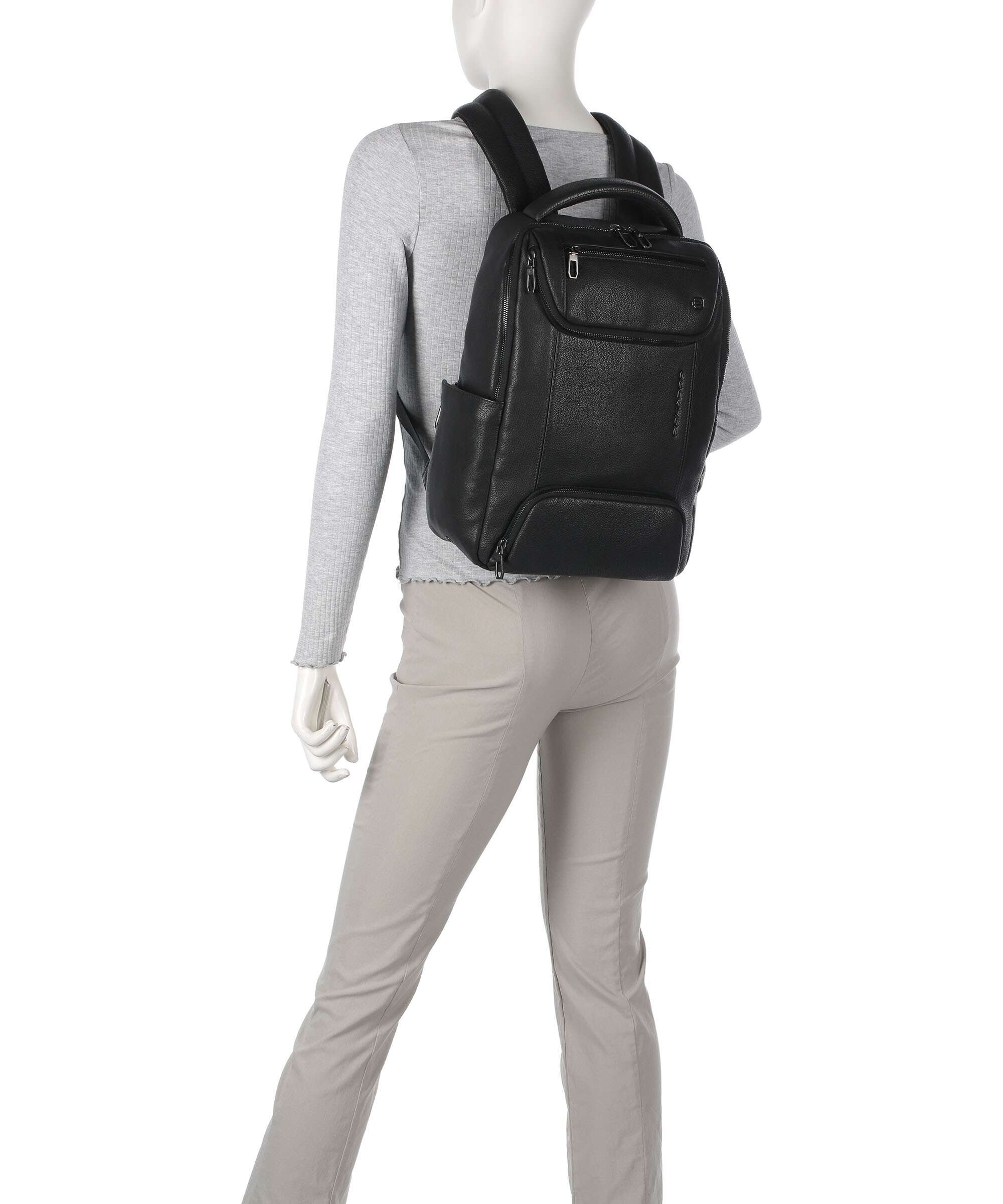 Piquadro S134 Plecak black - Image 3