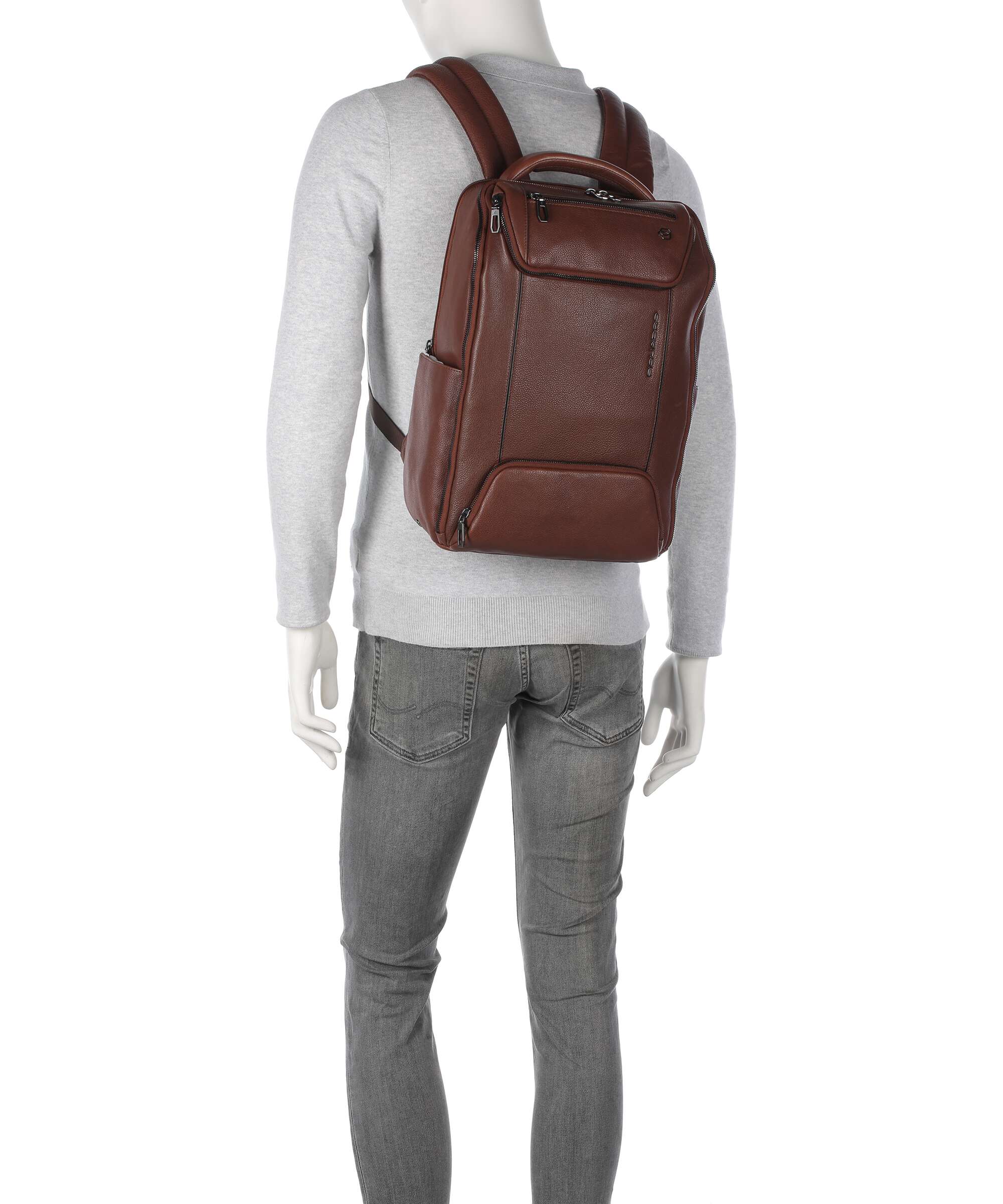 Piquadro S134 Plecak brown - Image 3