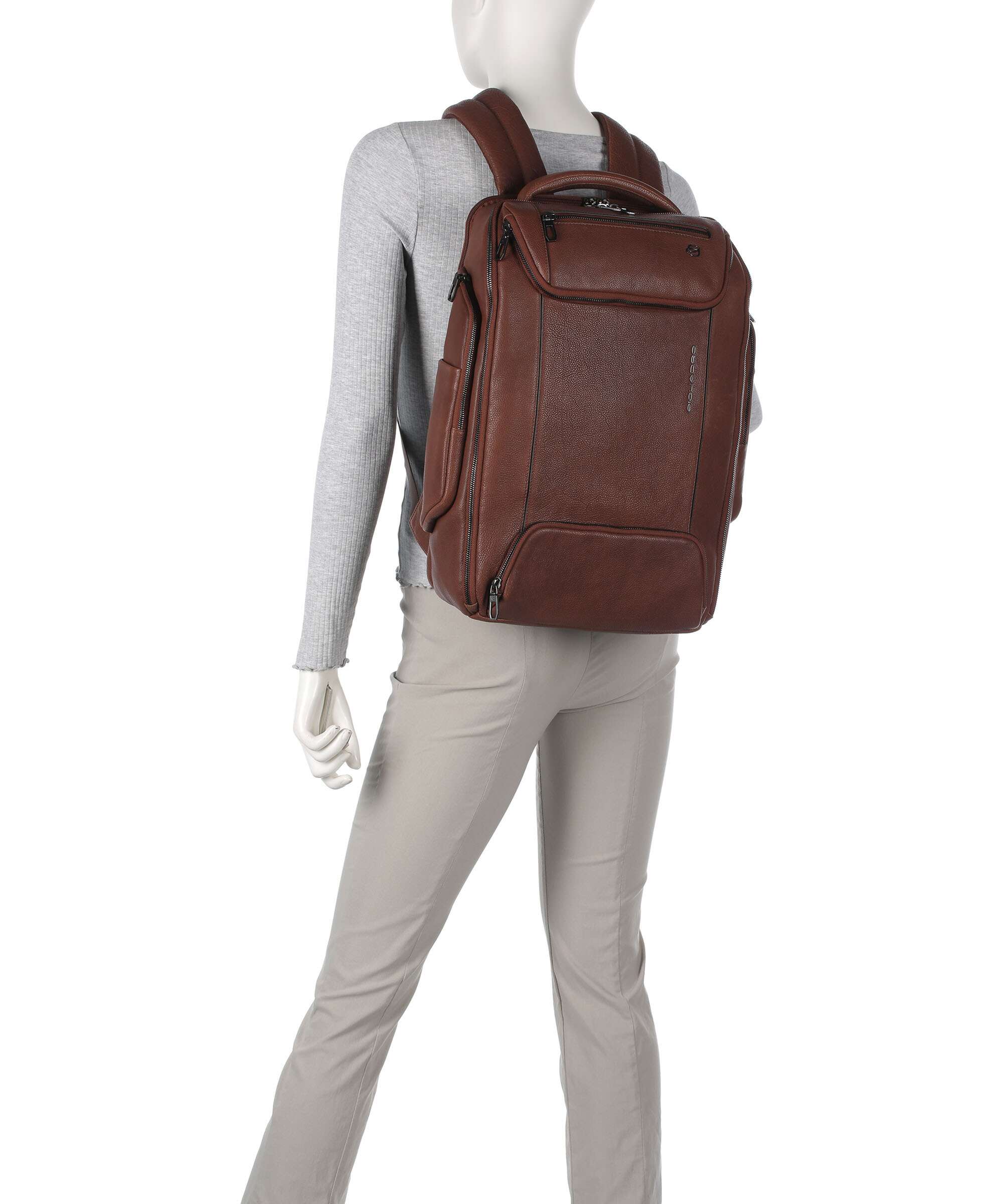 Piquadro S134 Plecak brown - Image 3
