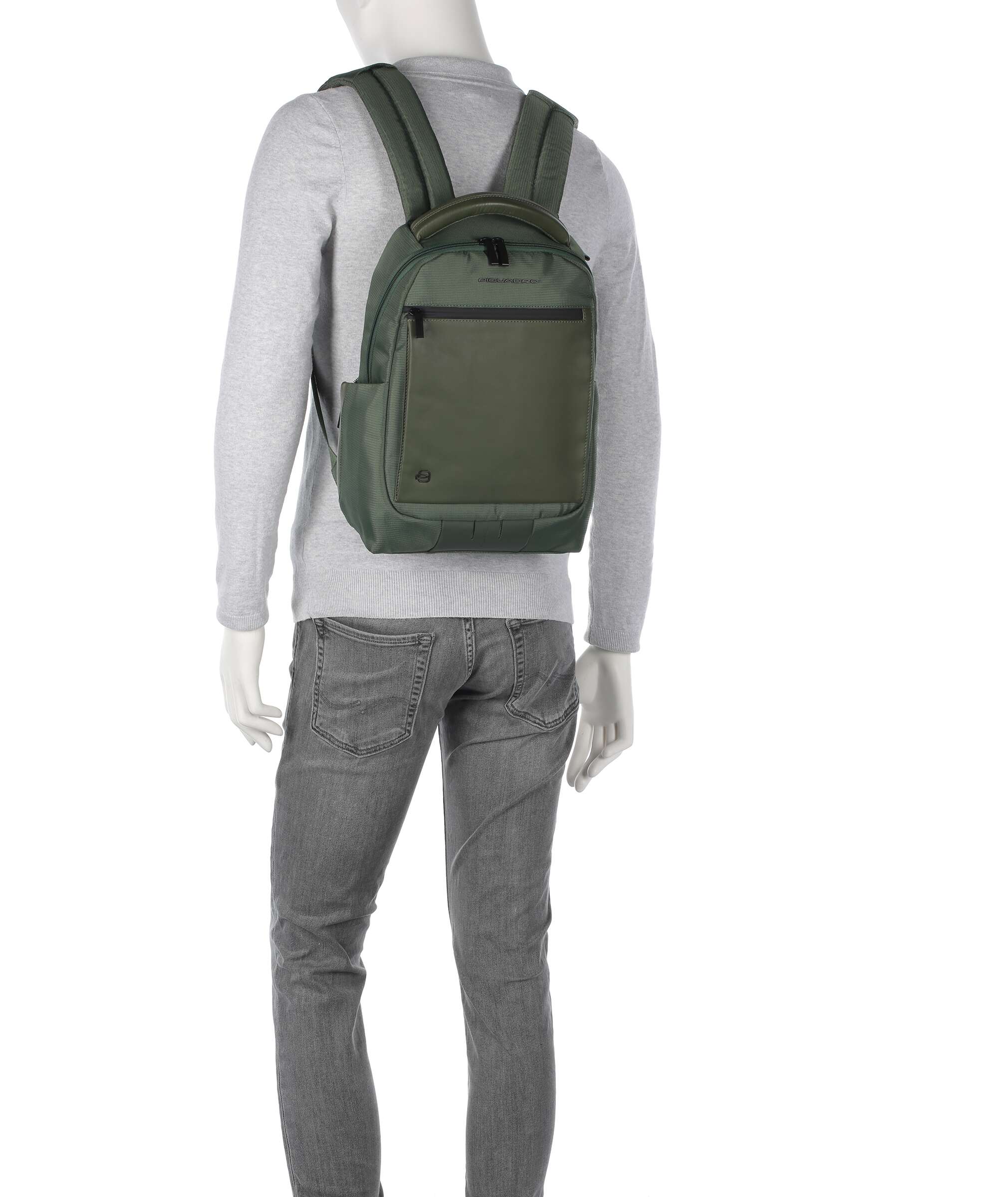 Piquadro S136 Plecak green - Image 3