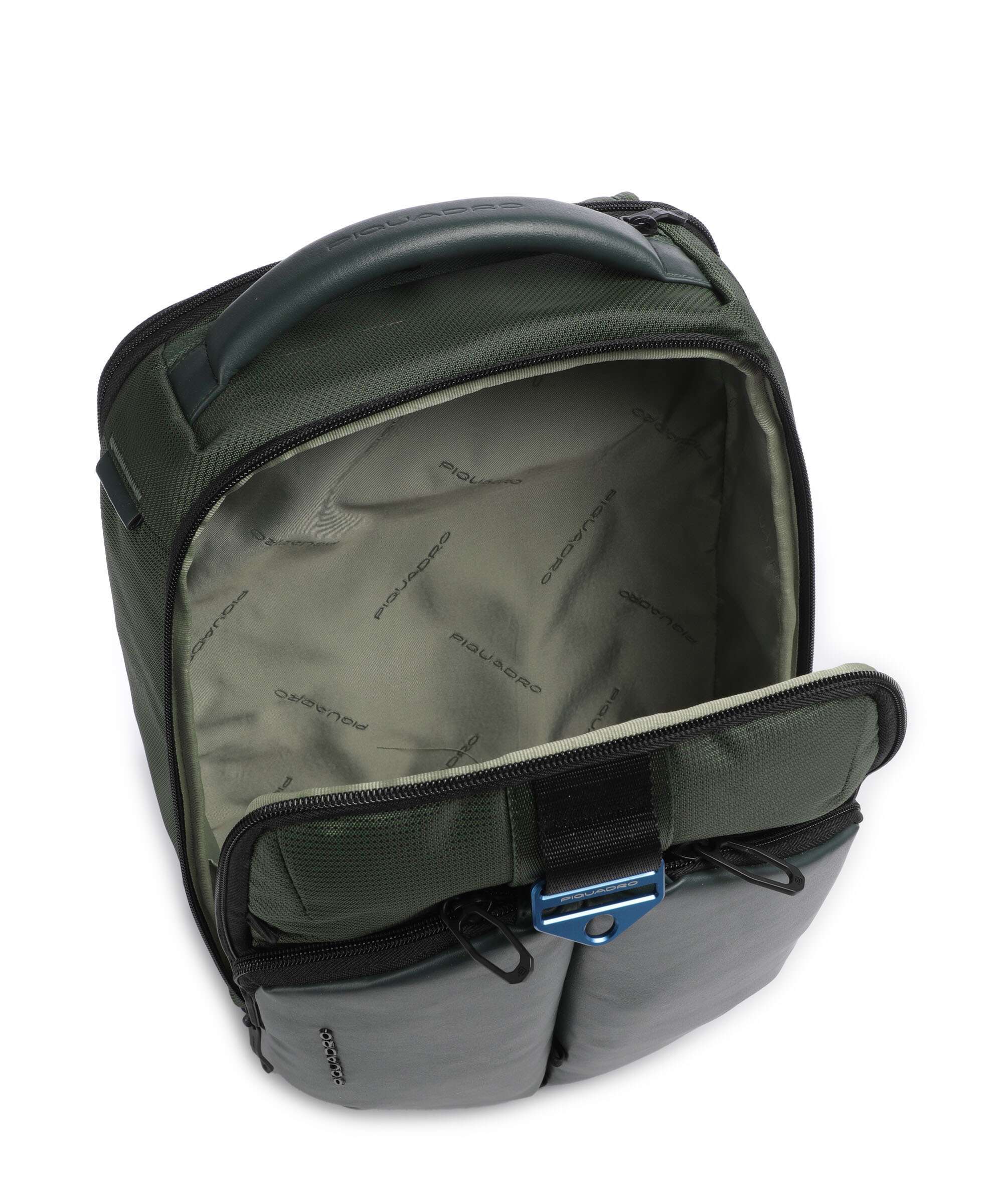 Piquadro S137 Plecak green - Image 6