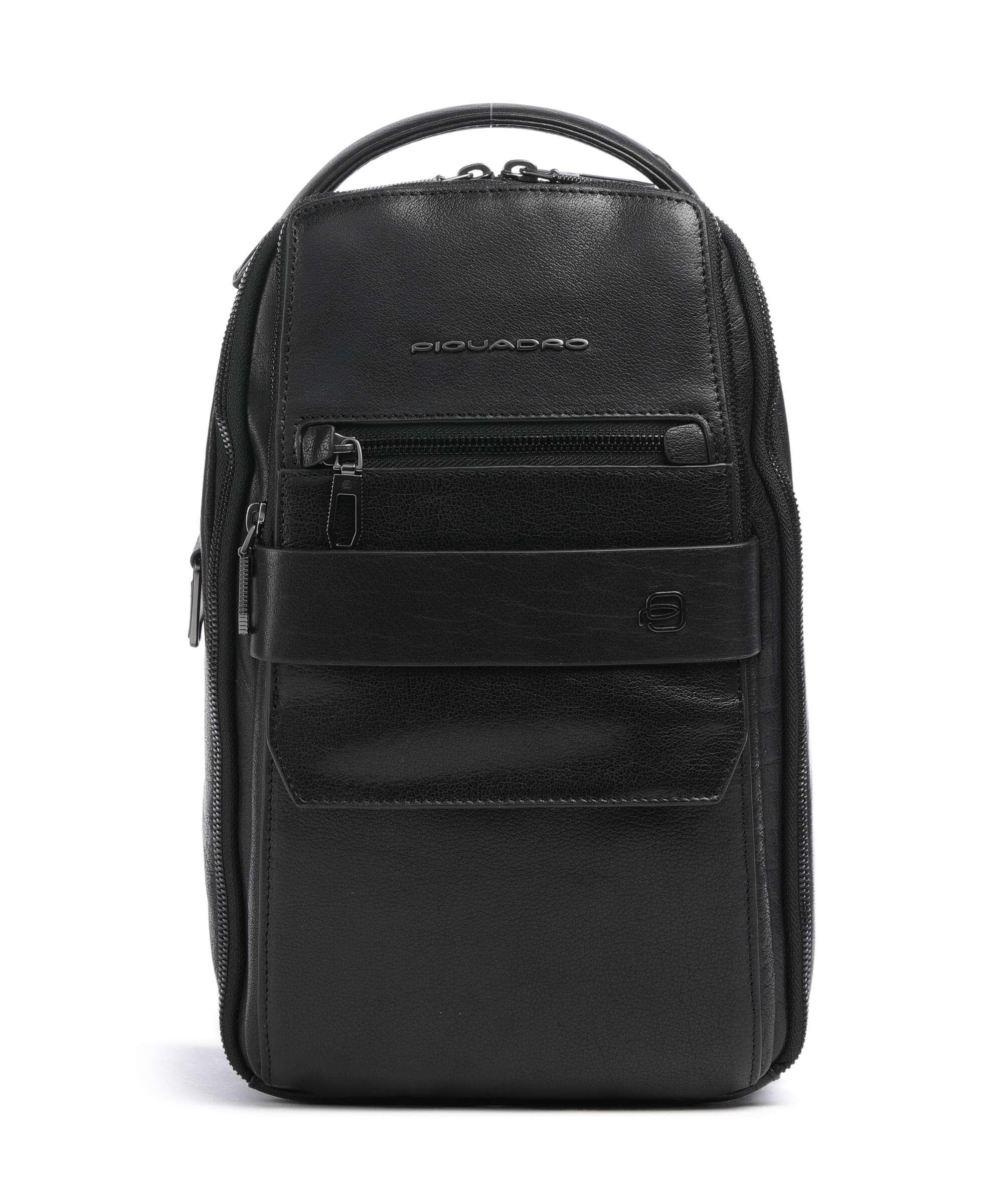 Piquadro Solm Plecak na jedno ramię black