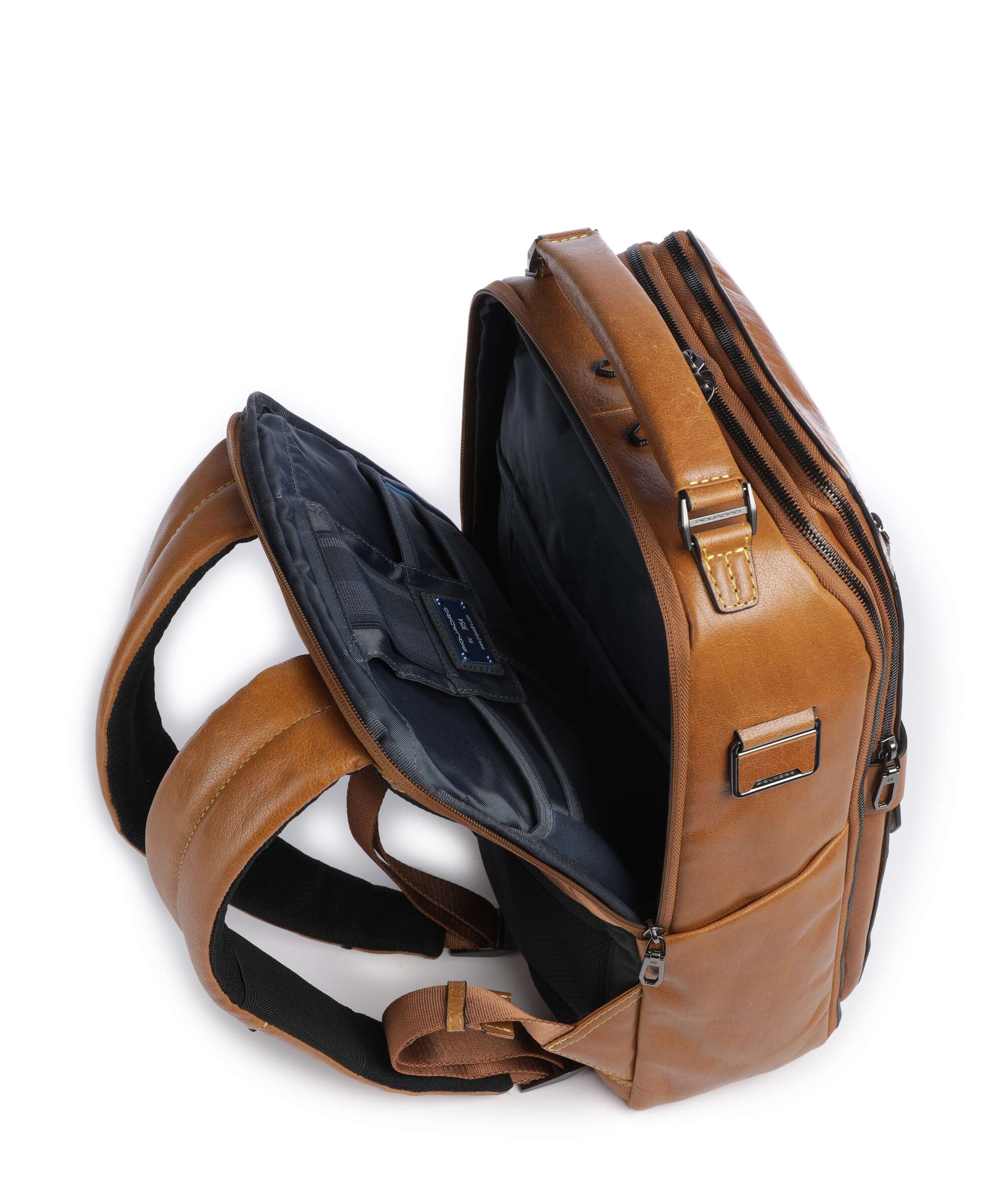 Piquadro Solm Plecak na laptopa beige - Image 4
