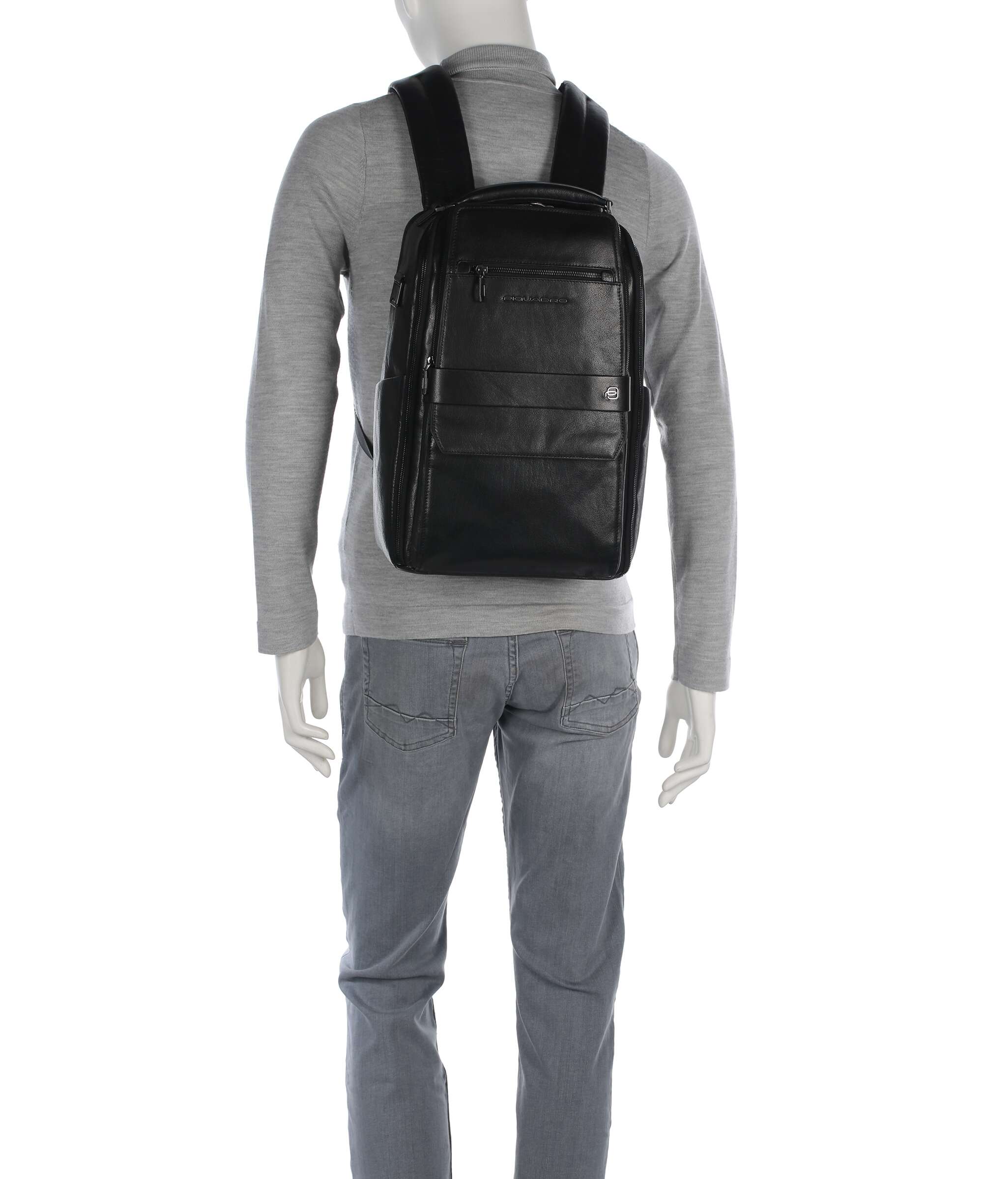 Piquadro Solm Plecak na laptopa black - Image 3