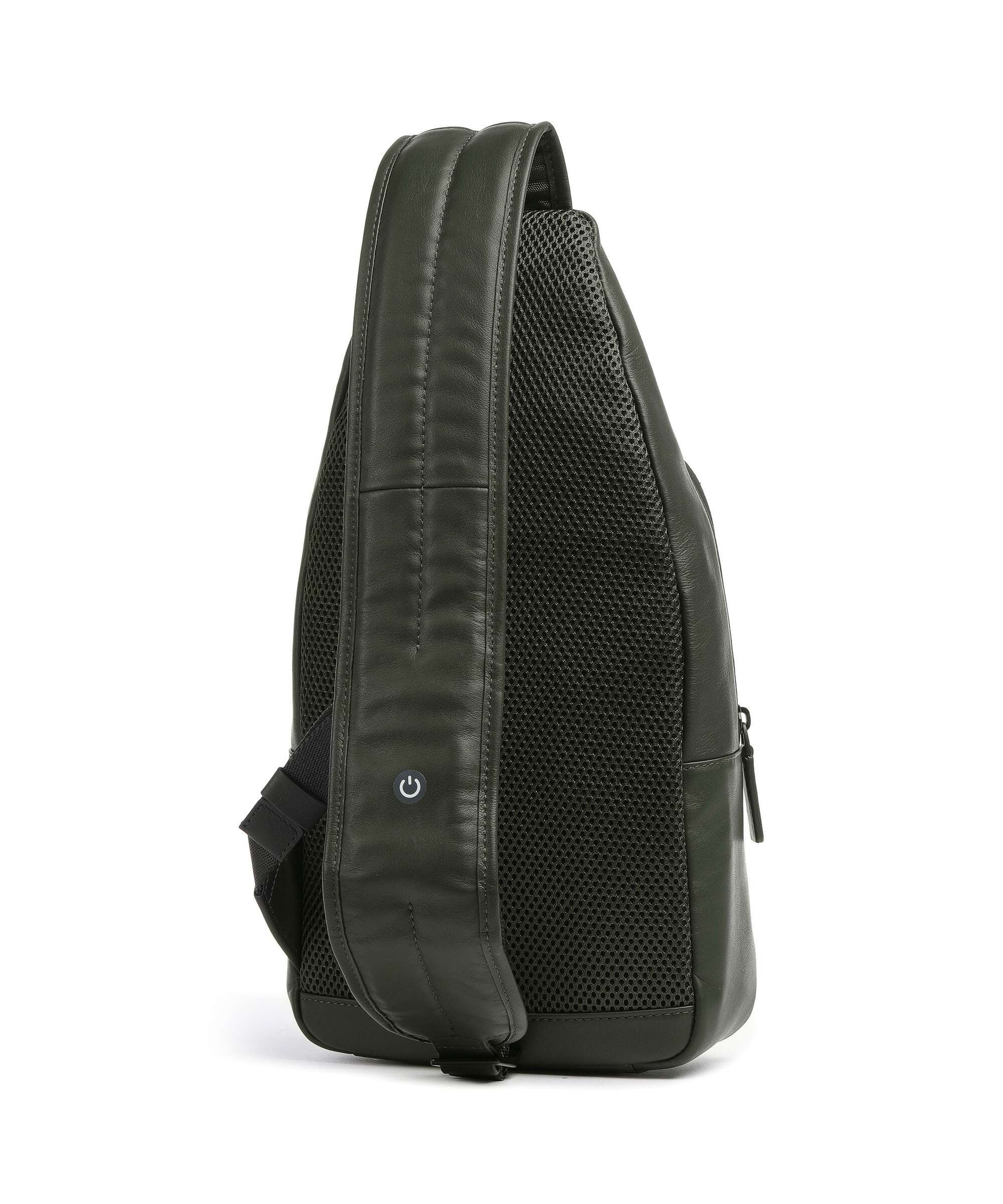 Piquadro Urban LED Plecak na jedno ramię forest green - Image 2