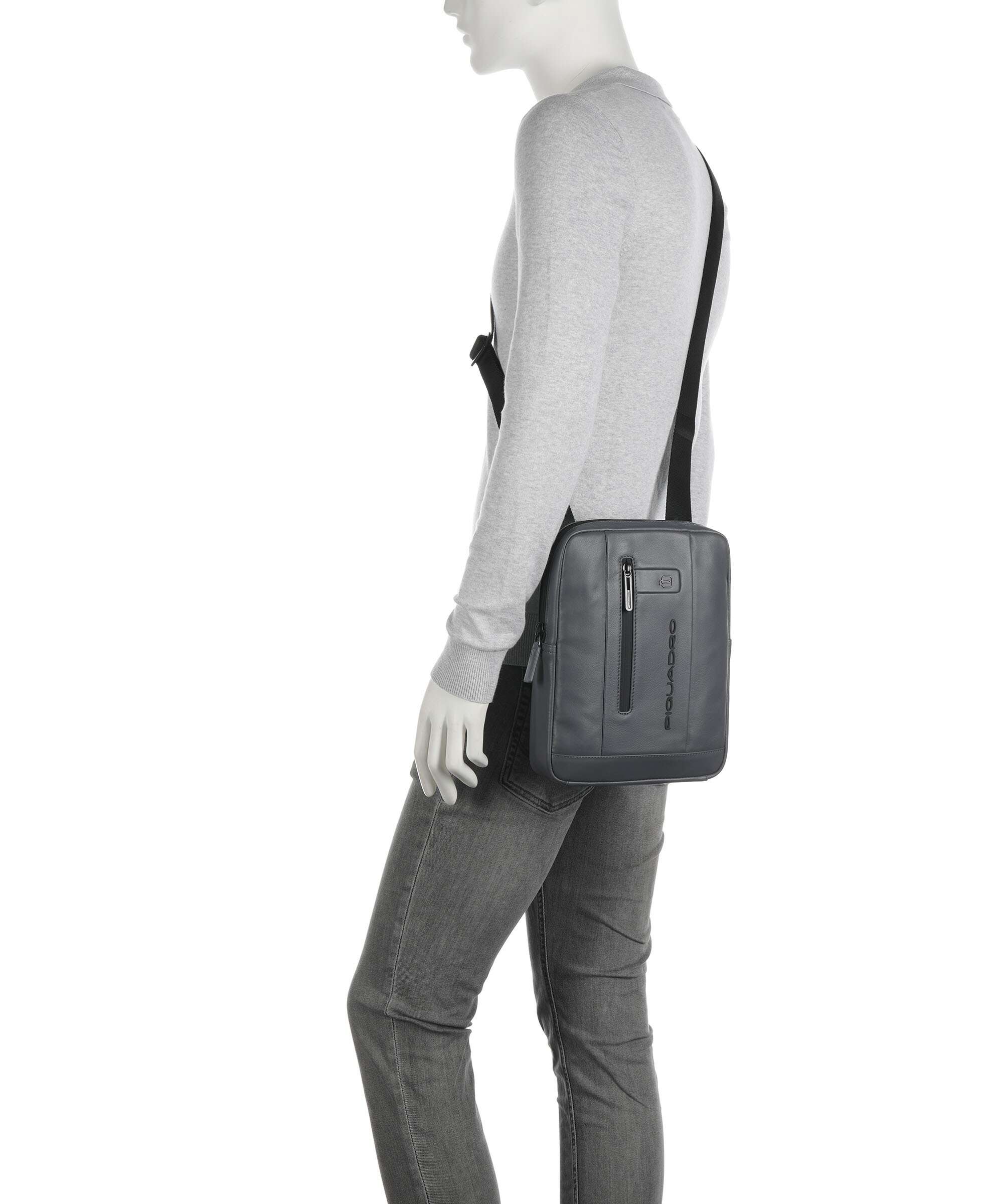 Piquadro Urban Torba przez ramię grigio - Image 3