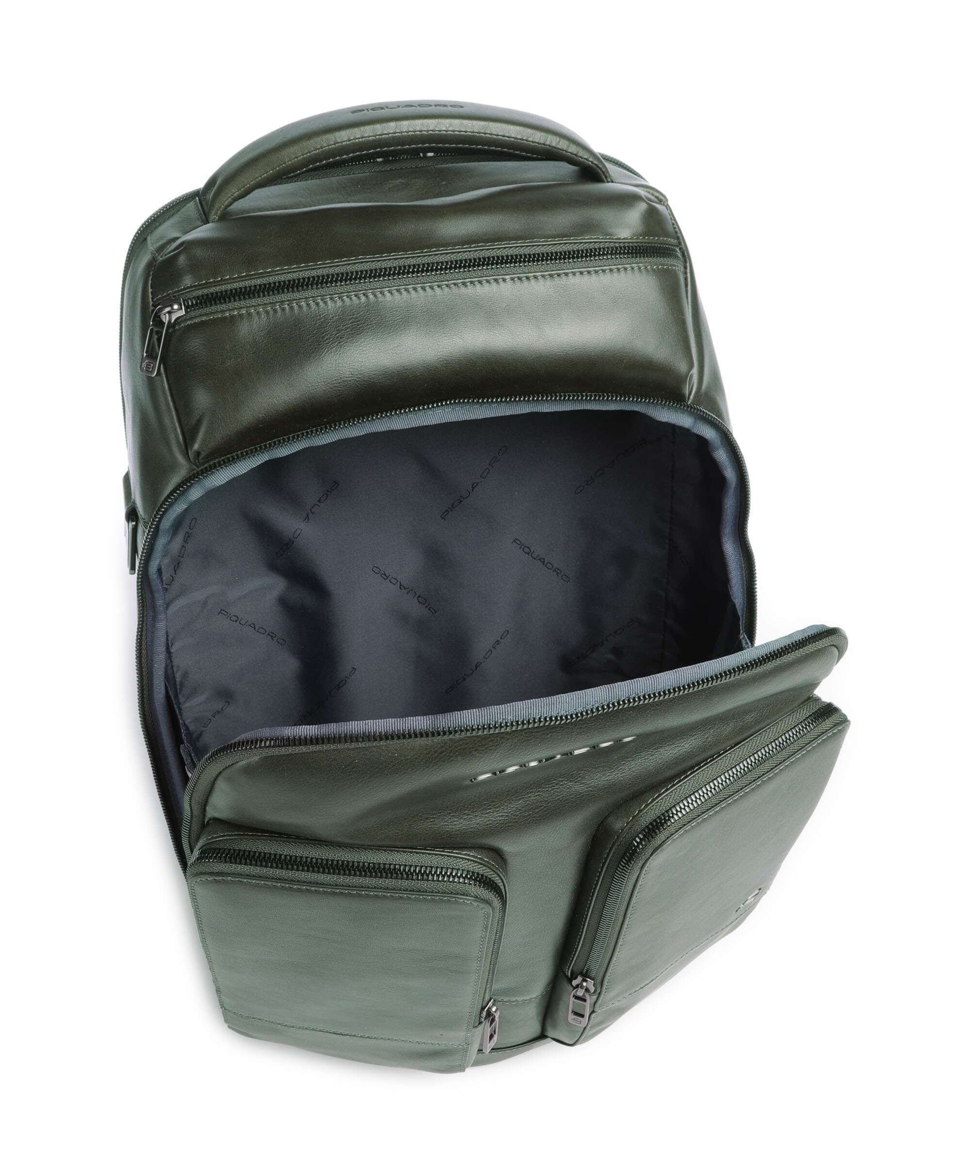 Piquadro W136 Plecak verde - Image 6