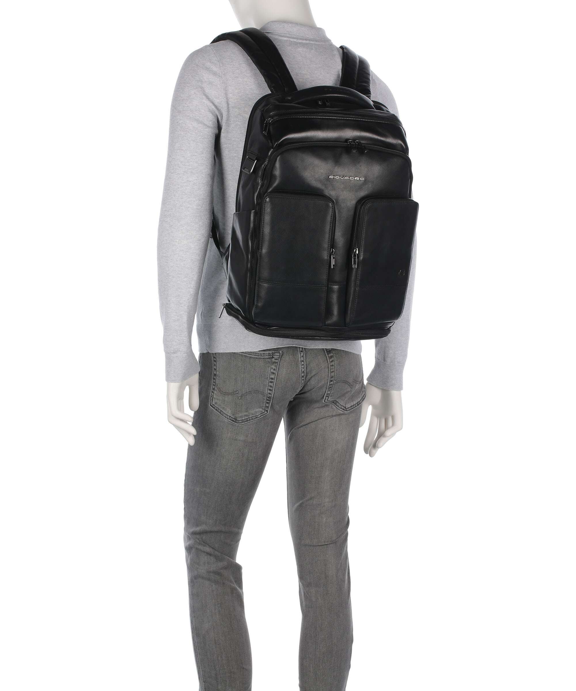 Piquadro W136 Plecak podróżny nero - Image 3