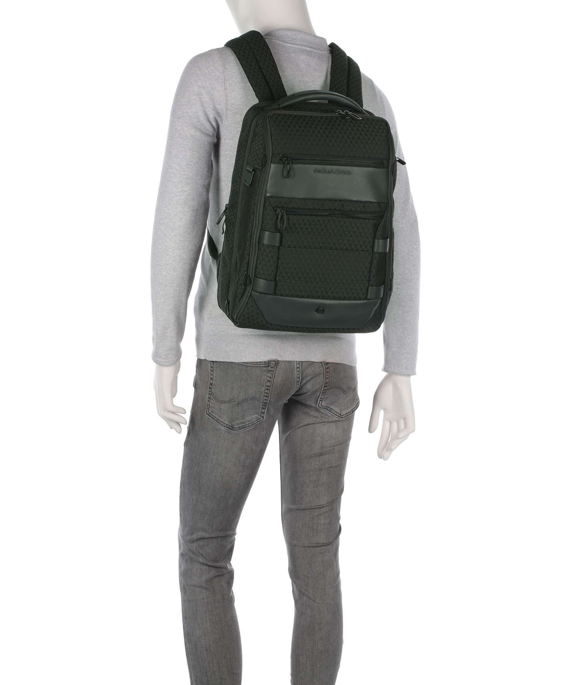 Piquadro W139 Plecak podróżny verde - Image 3