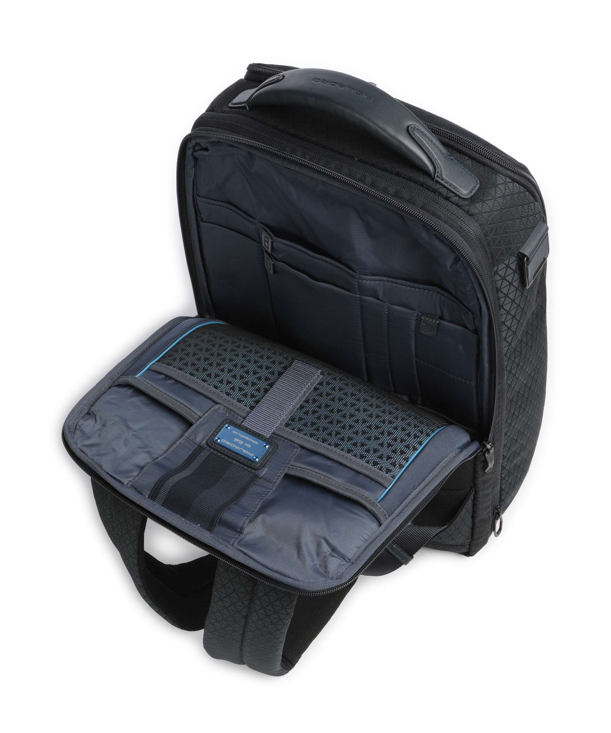 Piquadro W139 Plecak podróżny blu - Image 5