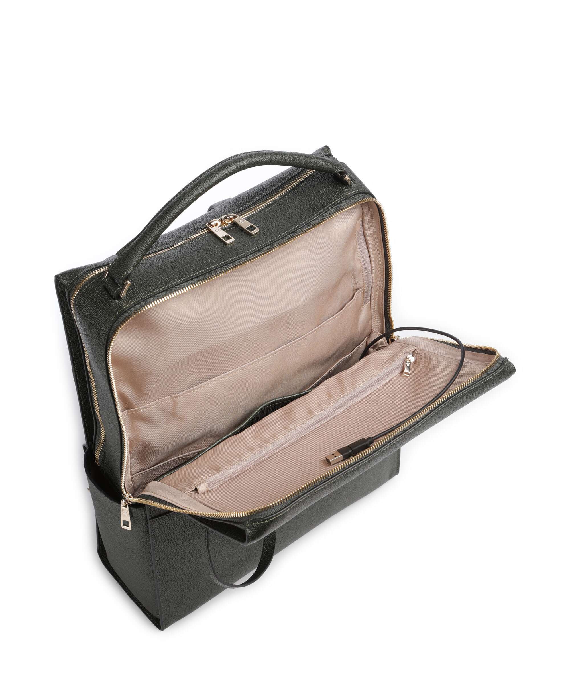 Piquadro W140 Plecak verde - Image 6
