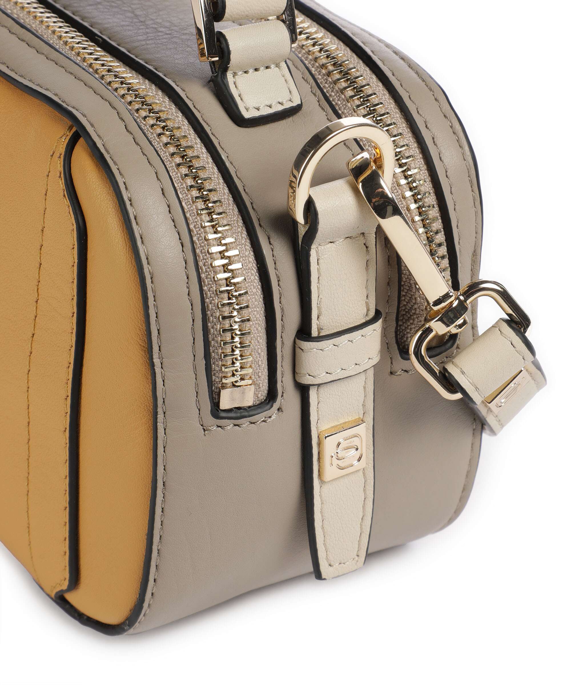 Piquadro W92 Torba przez ramię yellow/beige - Image 4