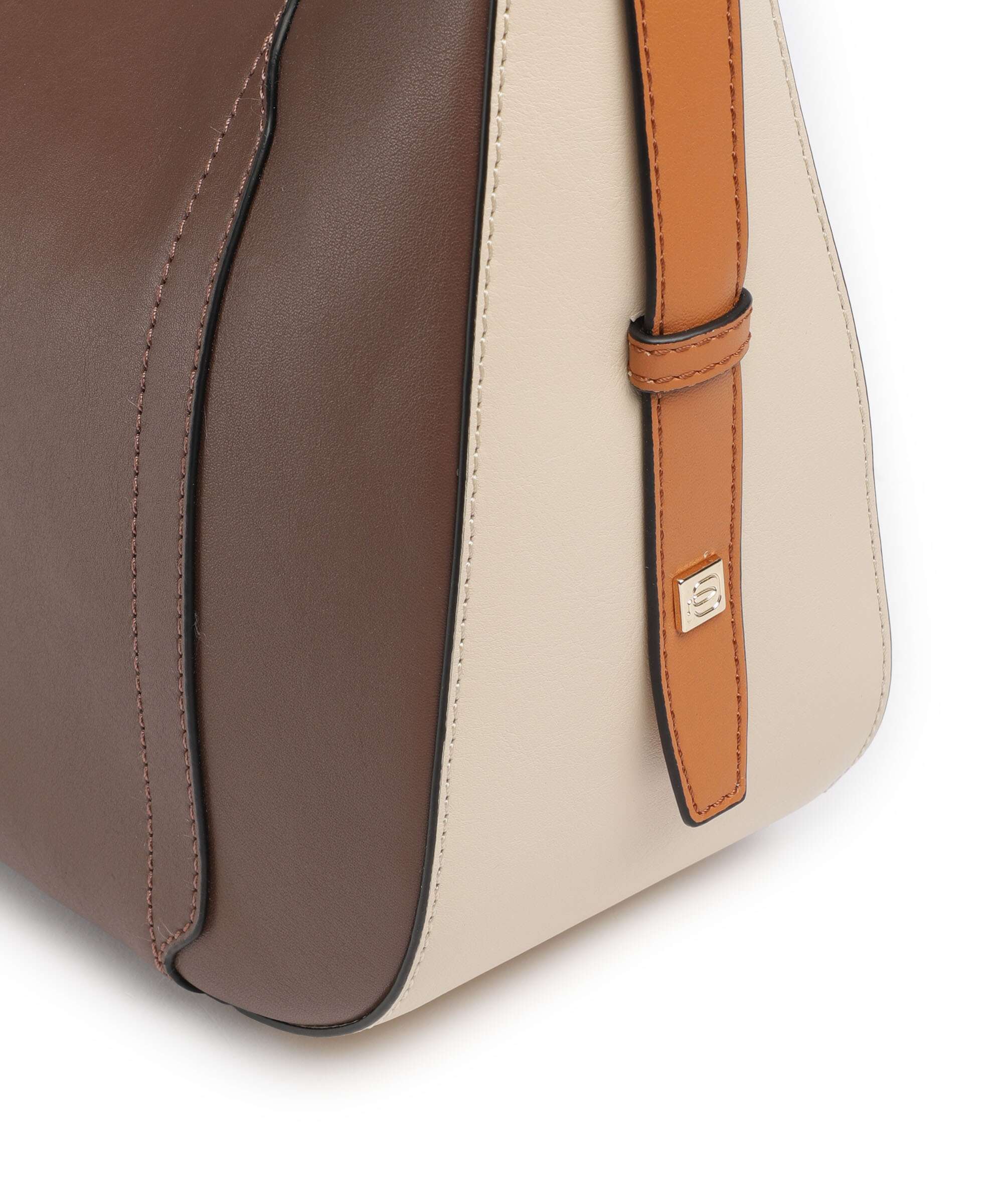 Piquadro W92 Torba przez ramię marrone/beige - Image 4