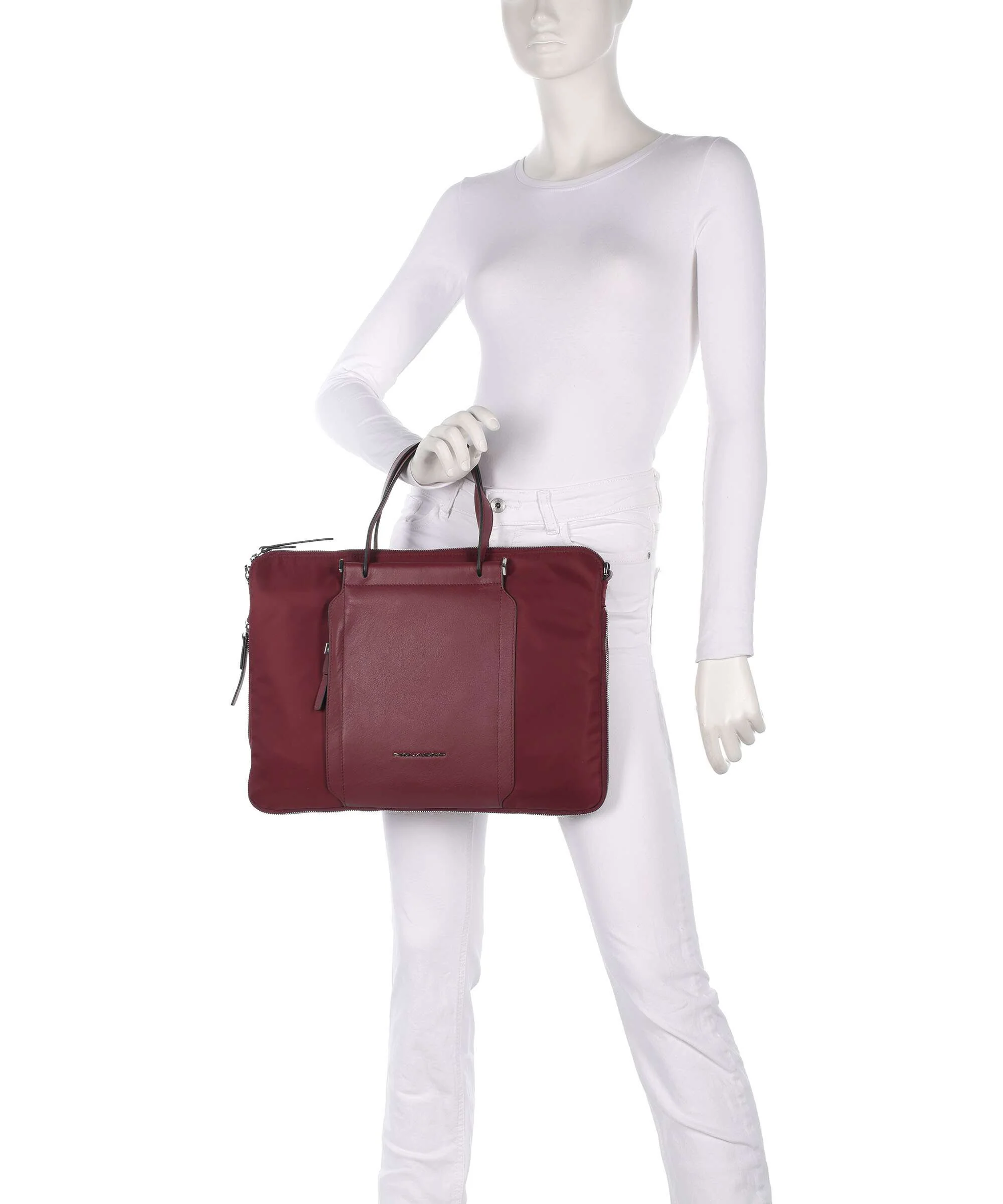 Piquadro W92T Aktówka borgogna - Image 3