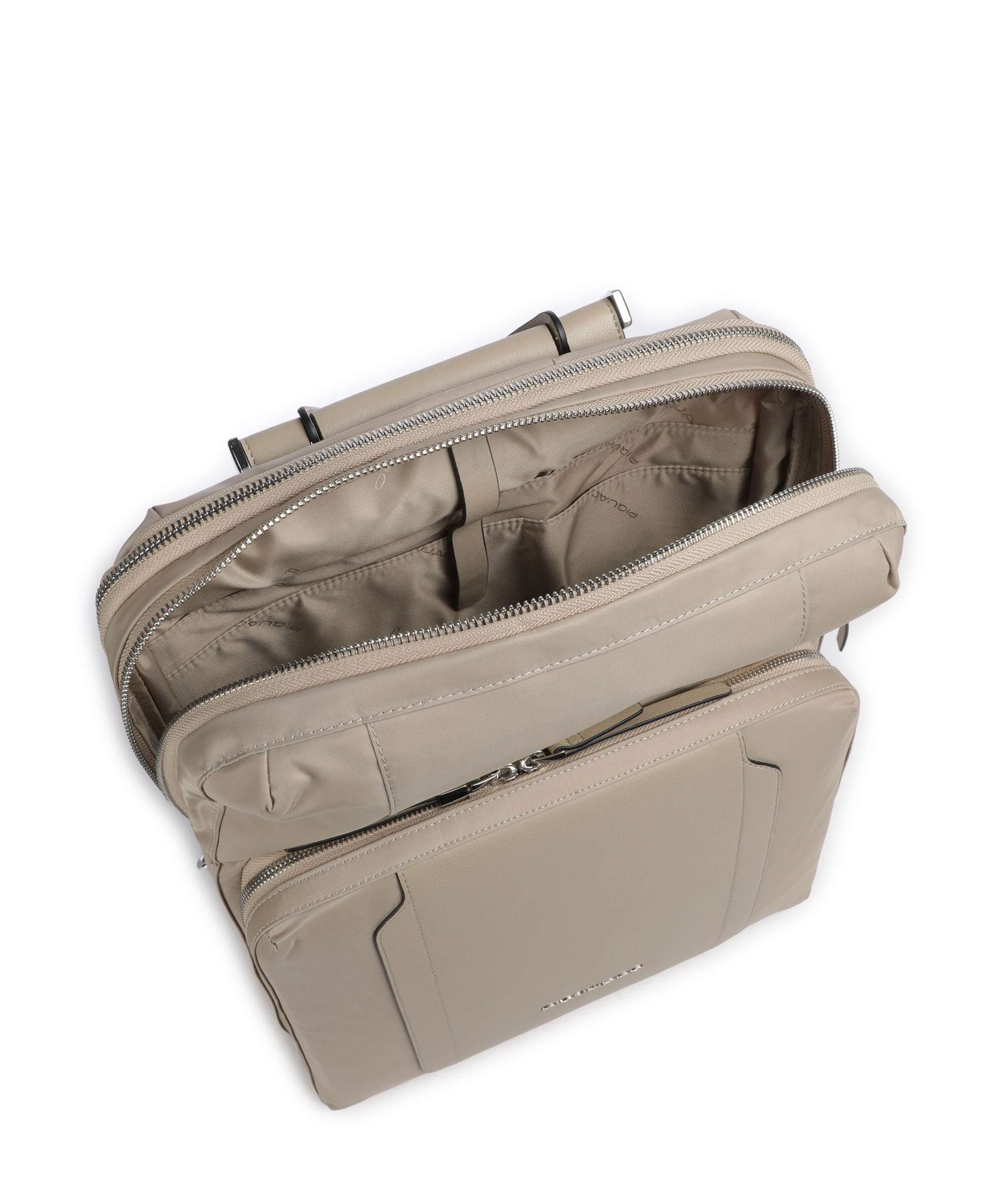 Piquadro W92T Plecak beige - Image 5