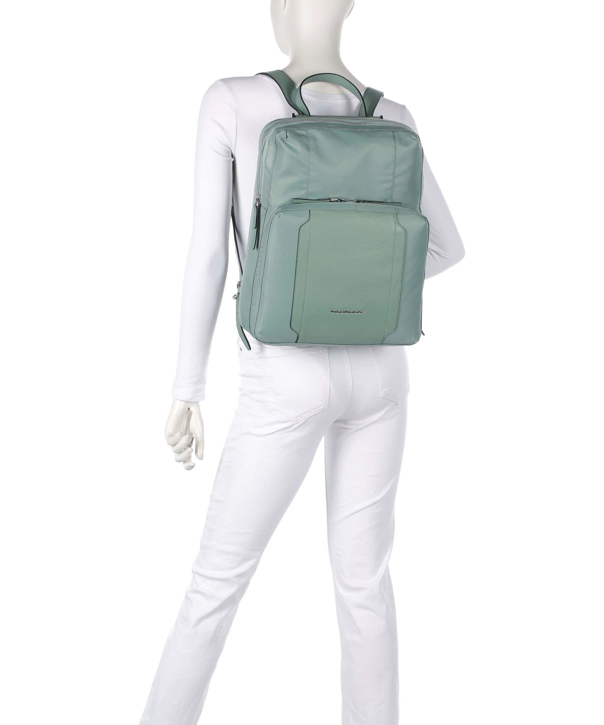 Piquadro W92T Plecak green - Image 3