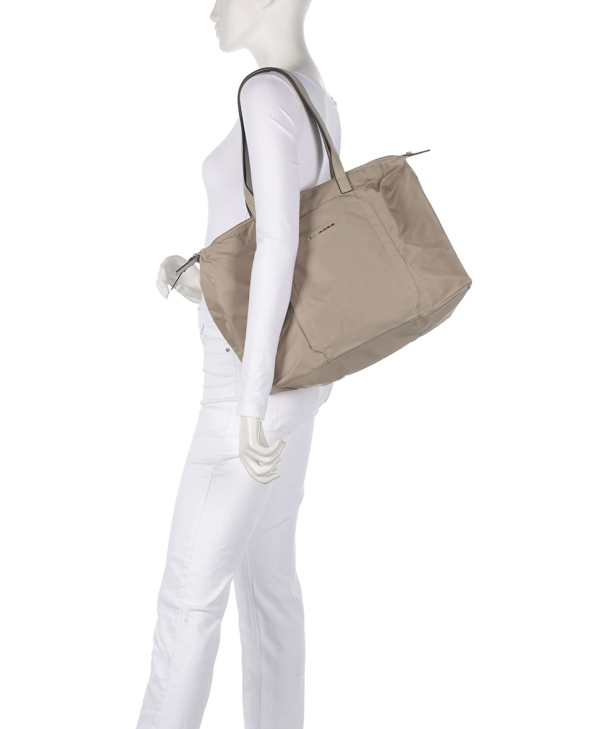 Piquadro W92T Torba na zakupy beige - Image 3