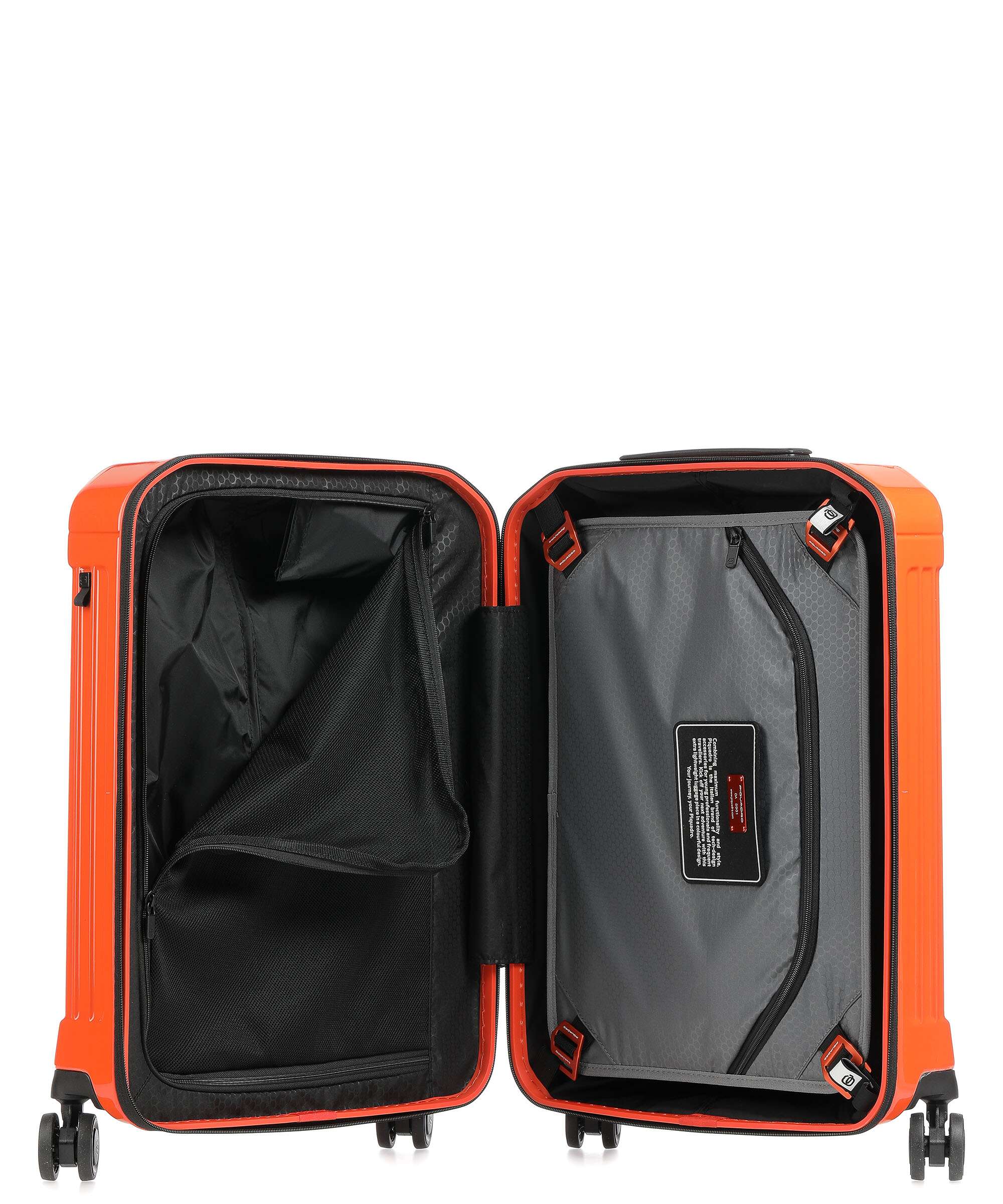 Piquadro Walizka na 4 kołach orange - Image 4