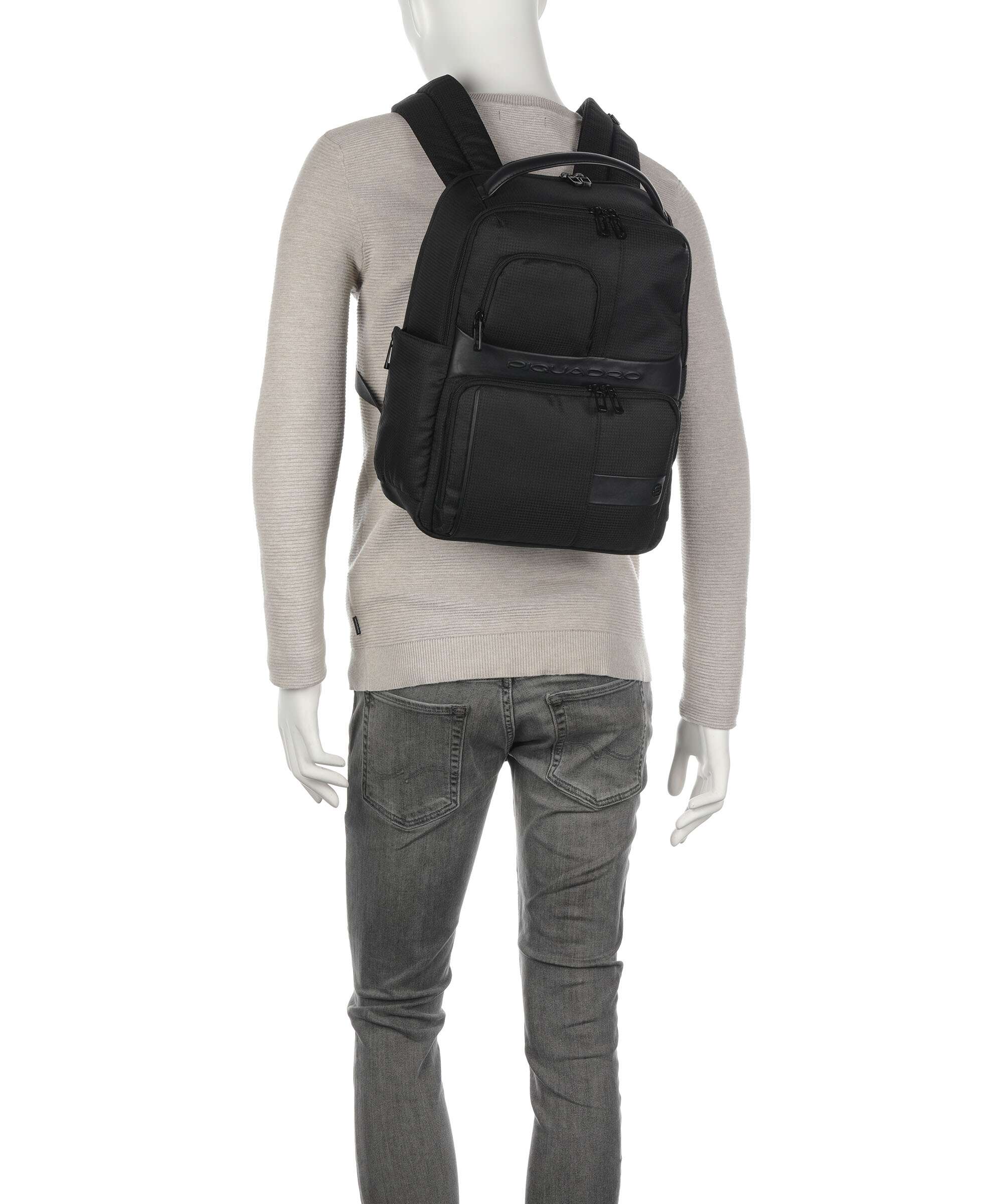 Piquadro Wollem Plecak na laptopa black - Image 3
