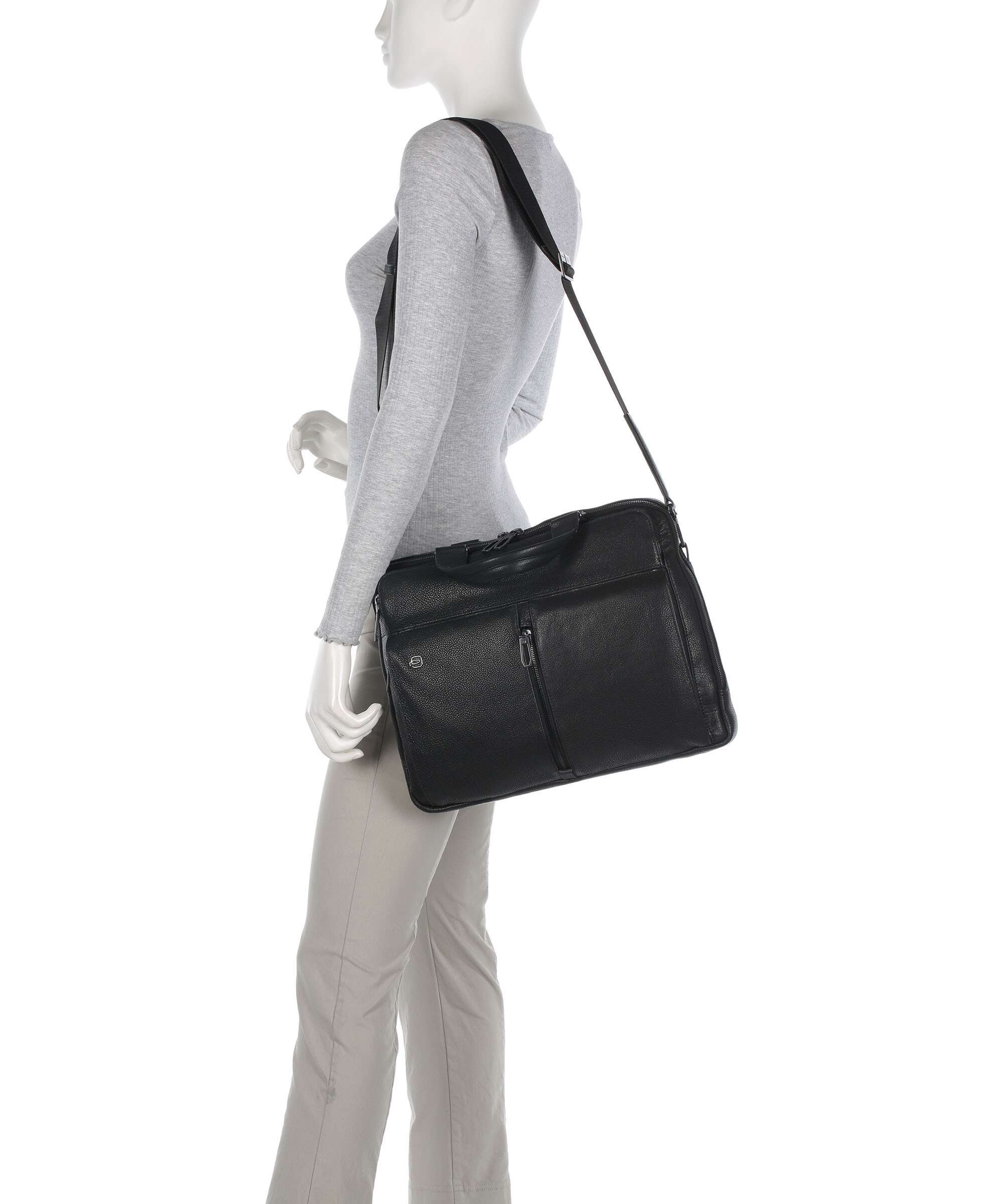 Piquadro Wollem Torba na laptopa nero - Image 3