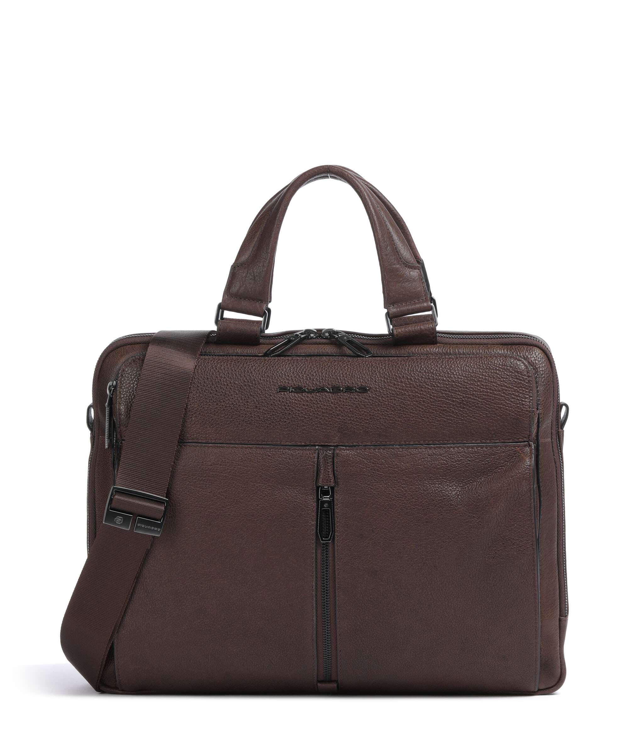 Piquadro Wollem Torba na laptopa testa moro