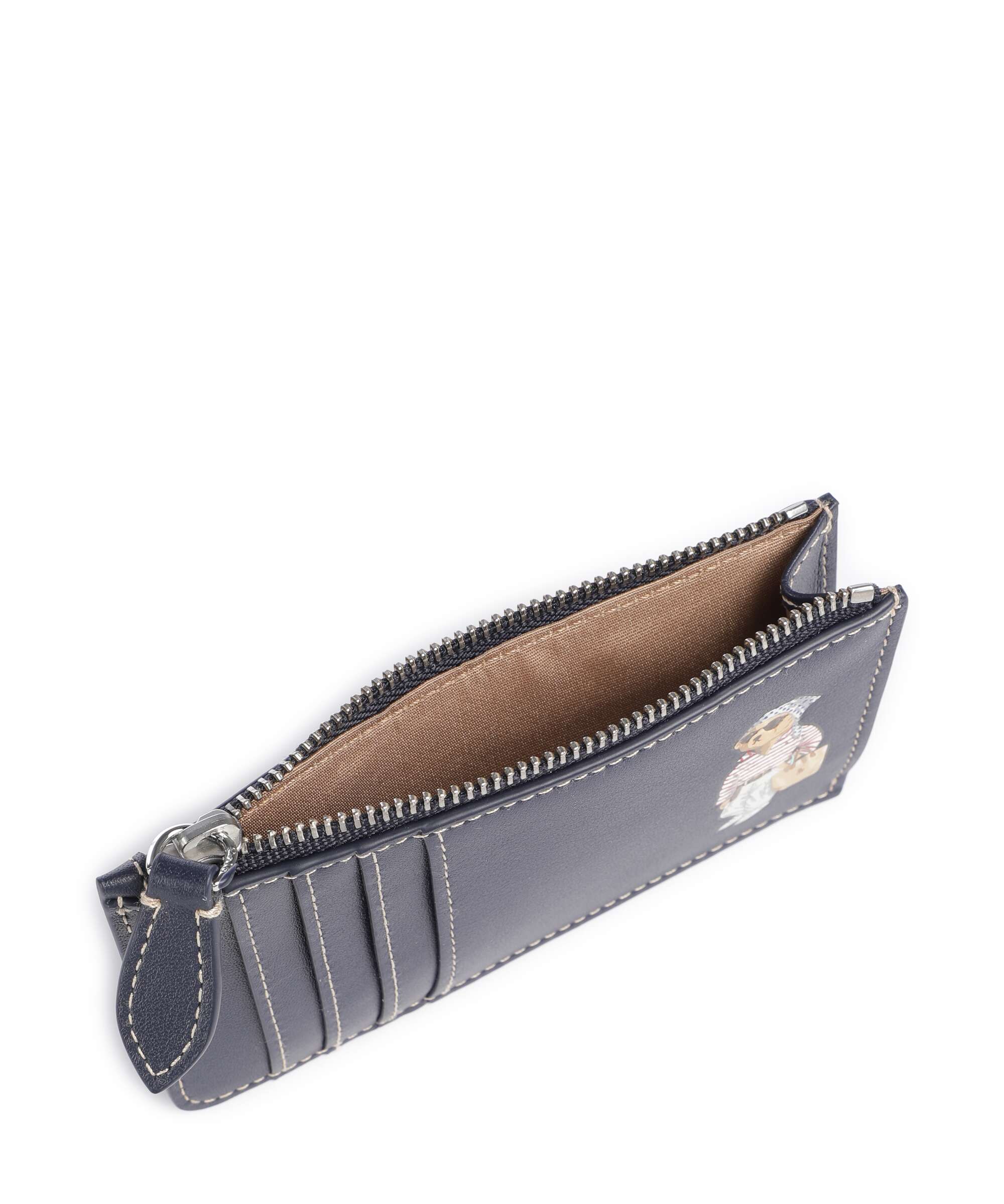 Polo Ralph Lauren Bear Etui na karty kredytowe newport navy - Image 4