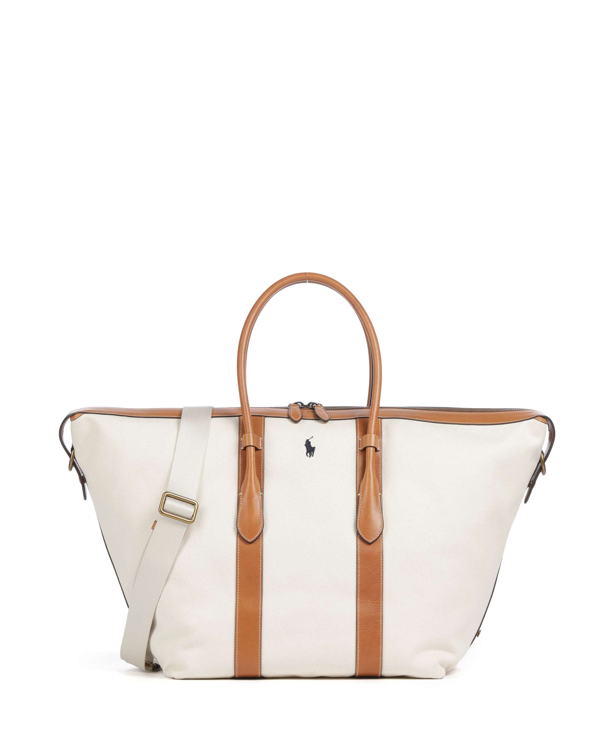 Polo Ralph Lauren Bellport Extra Large Torba weekendowa natural/cuoio