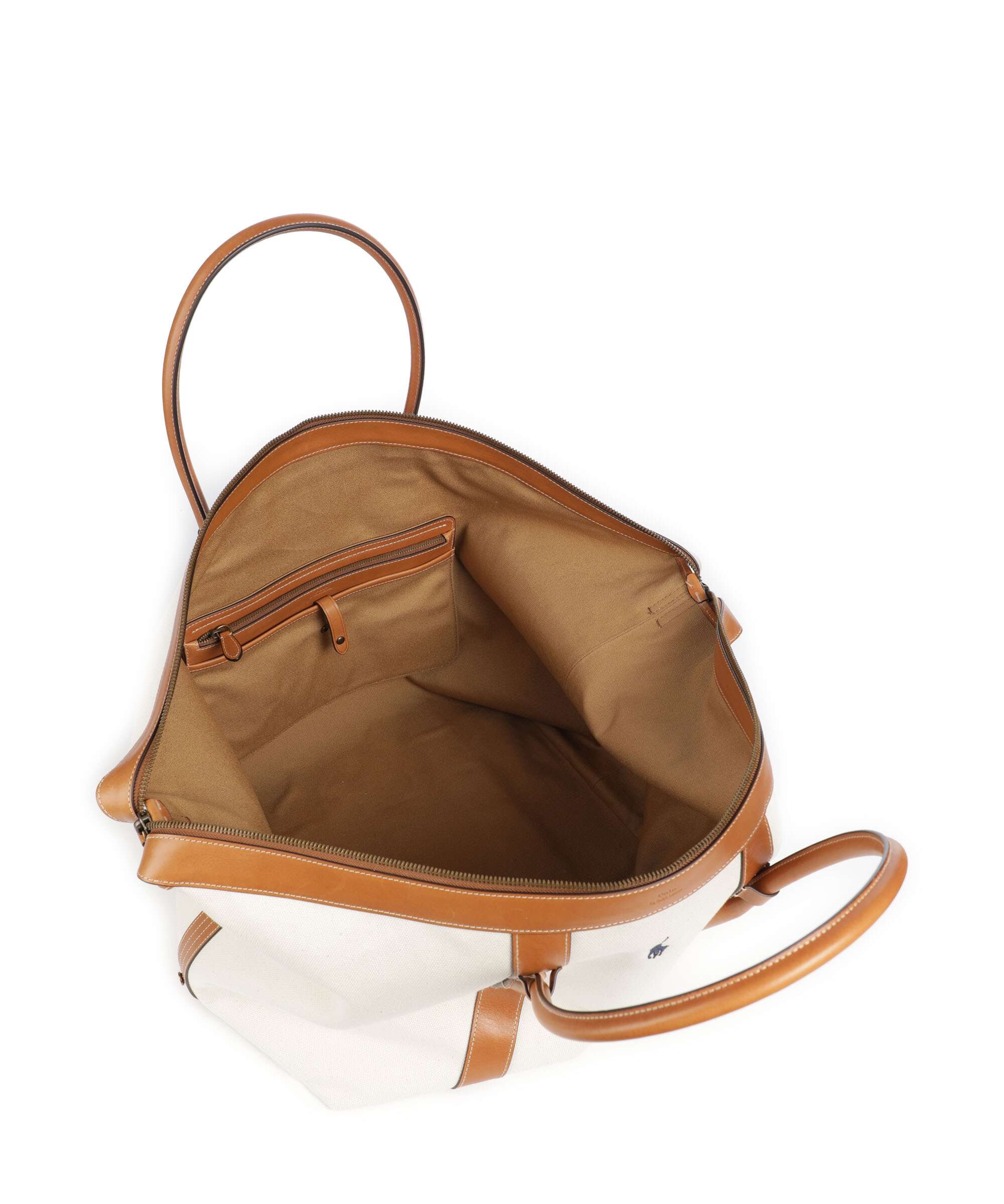 Polo Ralph Lauren Bellport Extra Large Torba weekendowa natural/cuoio - Image 5