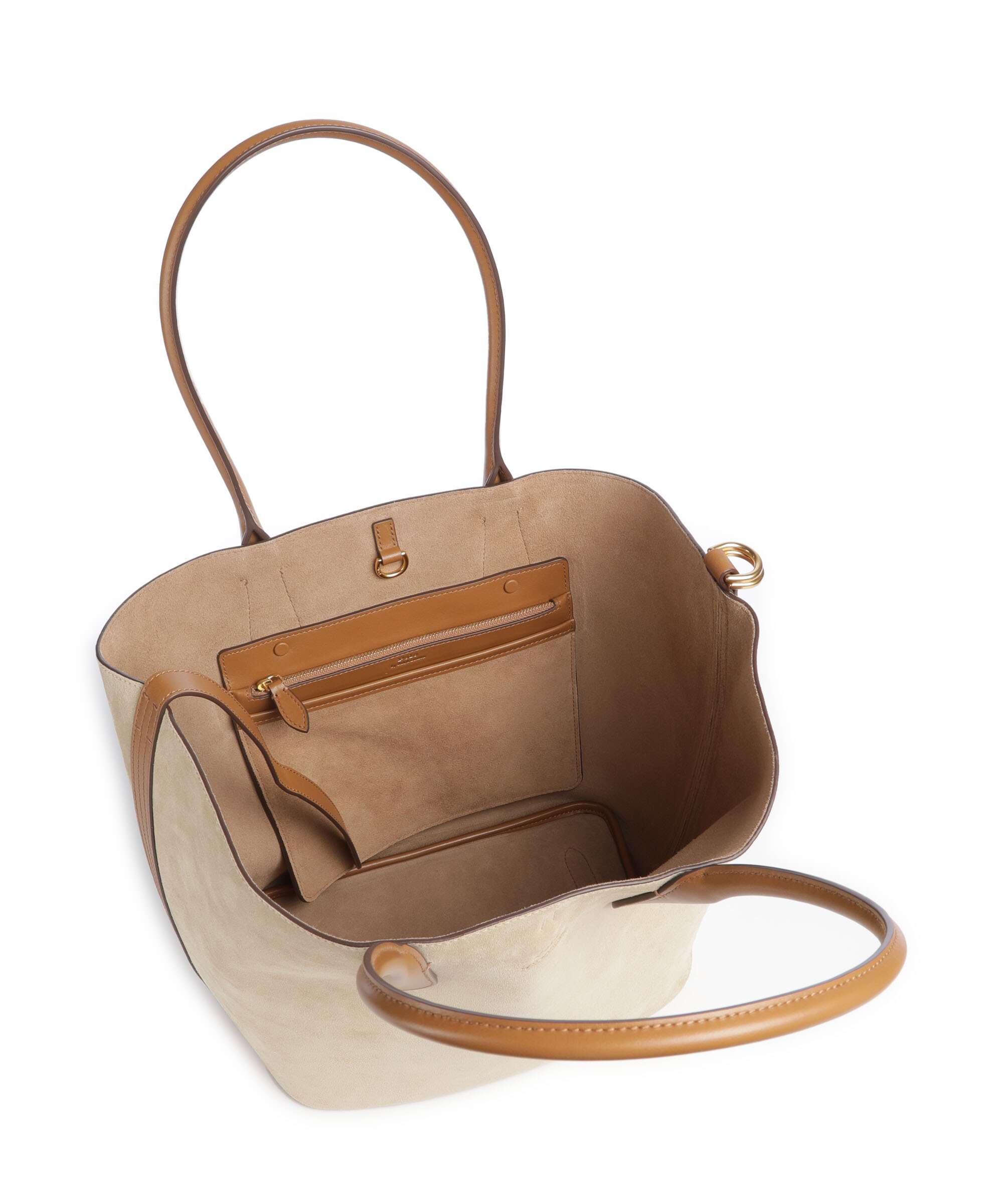 Polo Ralph Lauren Bellport Medium Torba na zakupy cashew/tan - Image 6