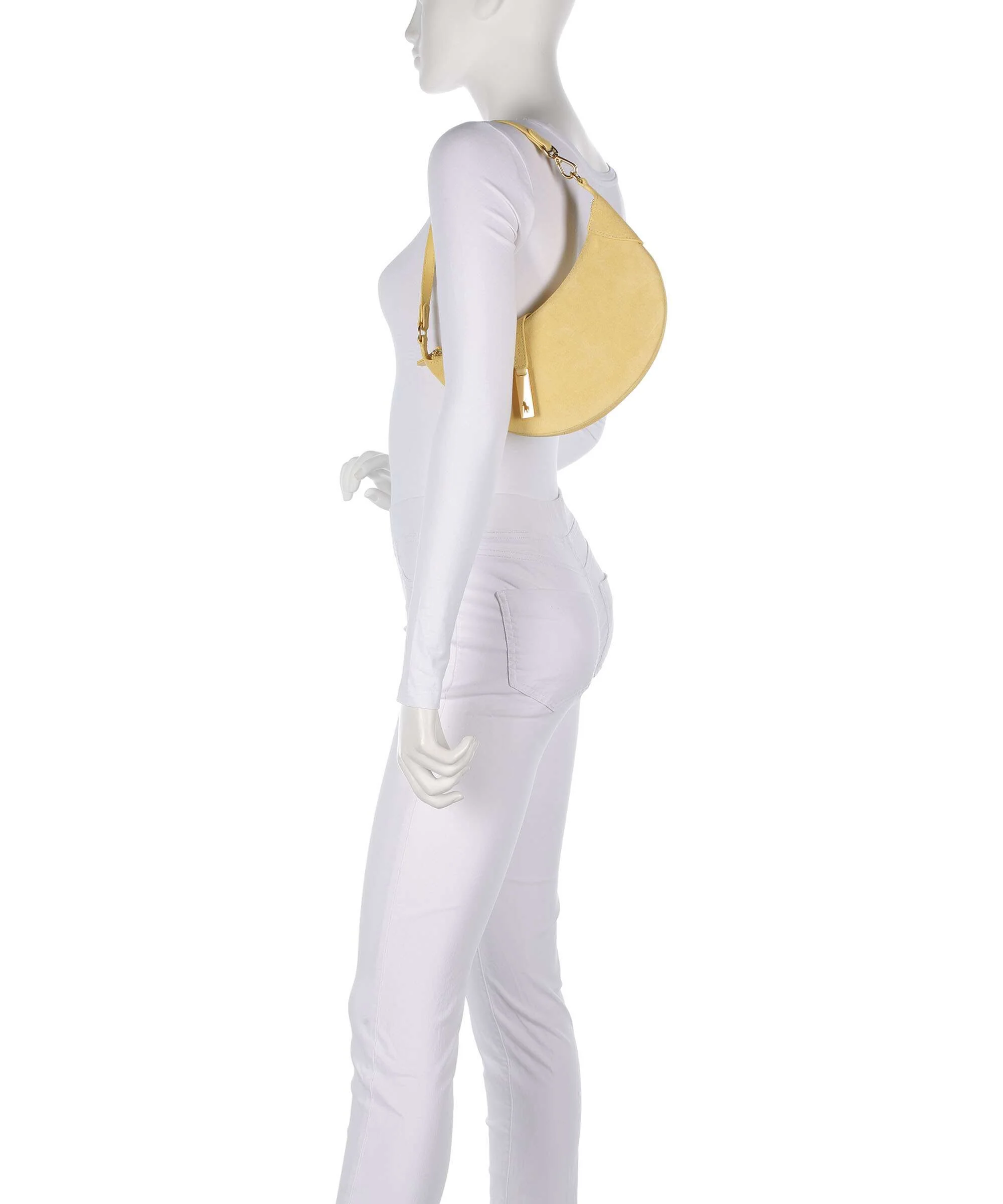 Polo Ralph Lauren ID Collection Small Torba na ramię lemon meringue - Image 3