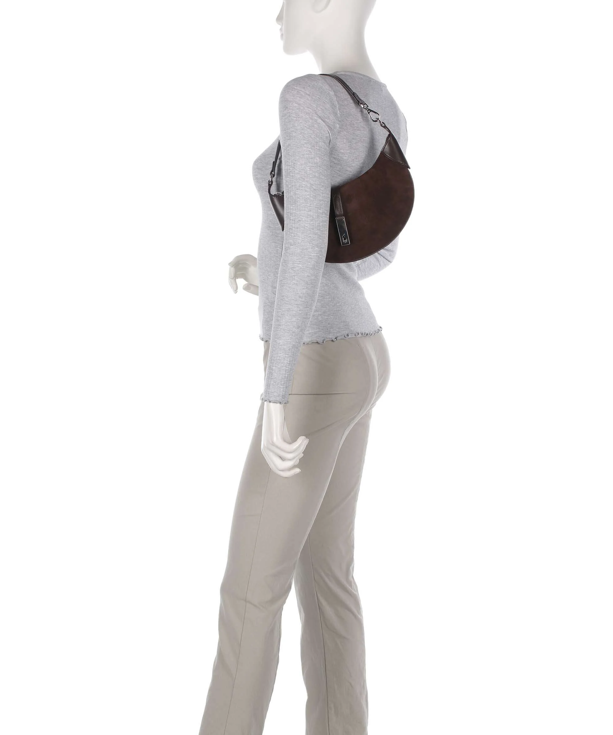 Polo Ralph Lauren ID Collection Small Torba na ramię chocolate - Image 3