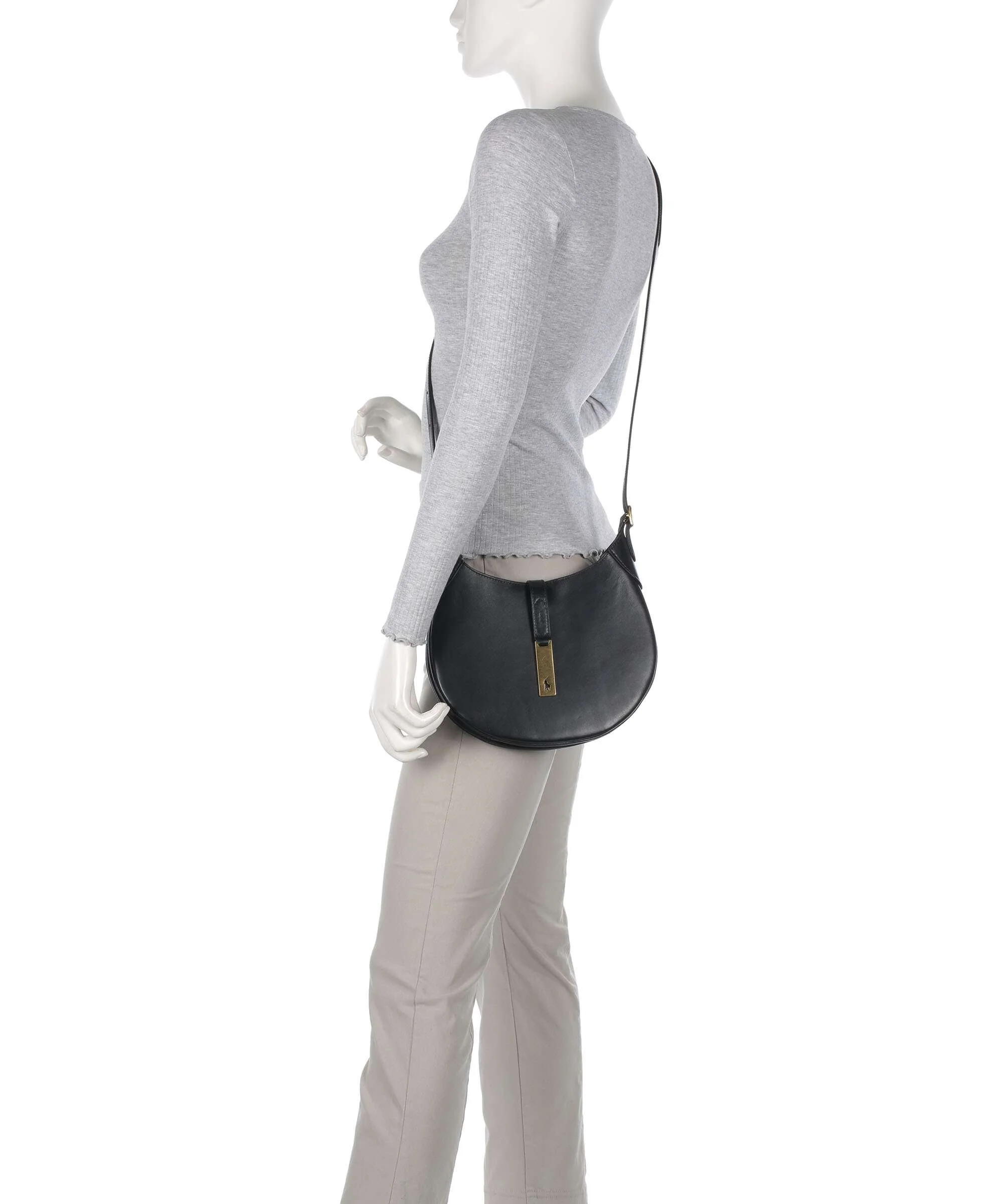 Polo Ralph Lauren ID Collection Small Torba na ramię black - Image 4