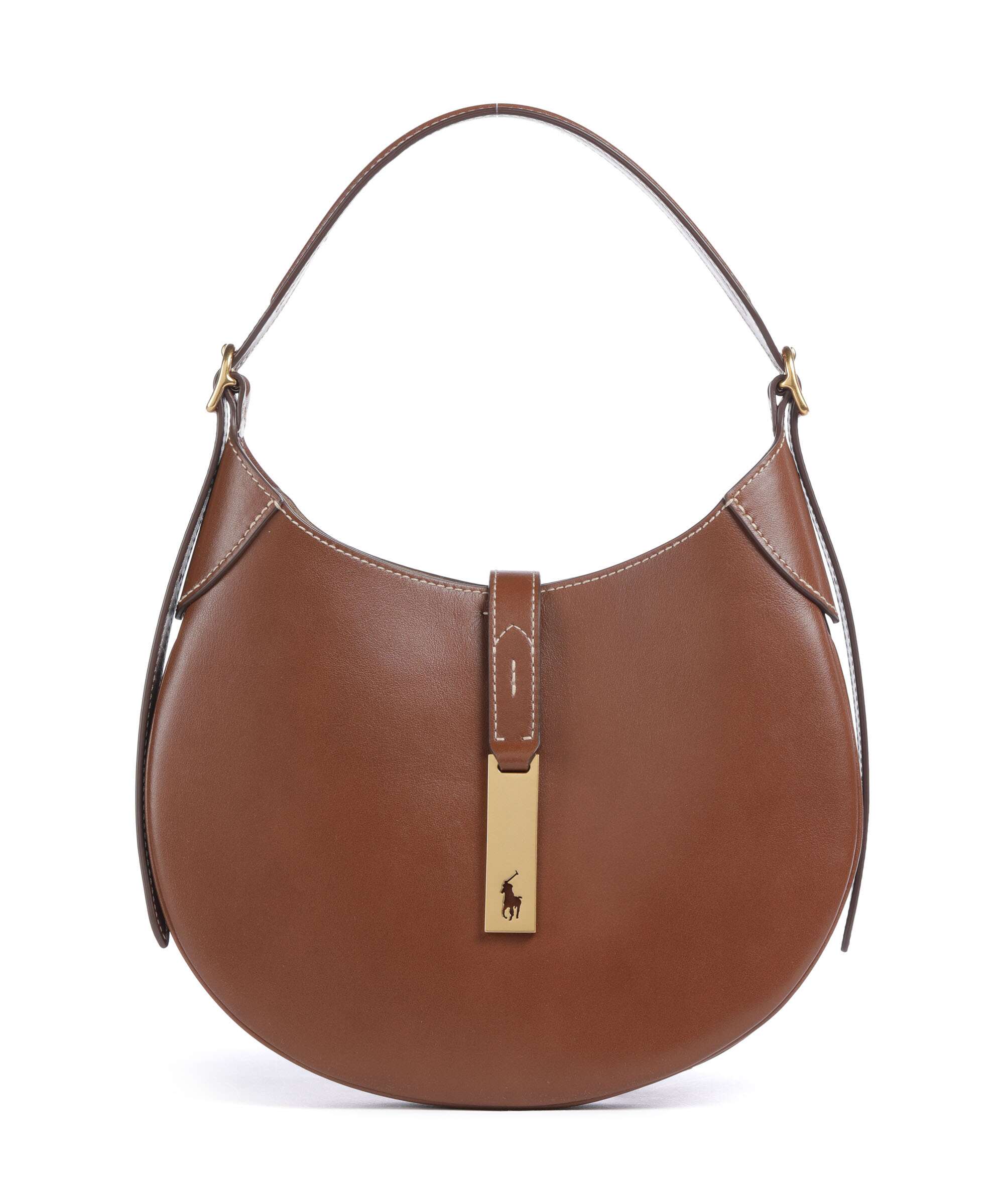 Polo Ralph Lauren ID Collection Small Torba na ramię cuoio