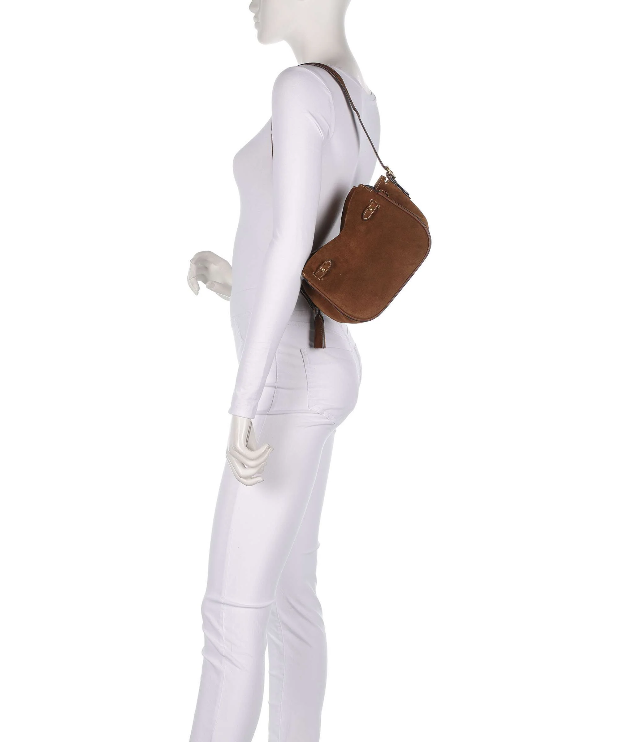 Polo Ralph Lauren ID Collection Small Torba na ramię cinnamon/cuoio - Image 3