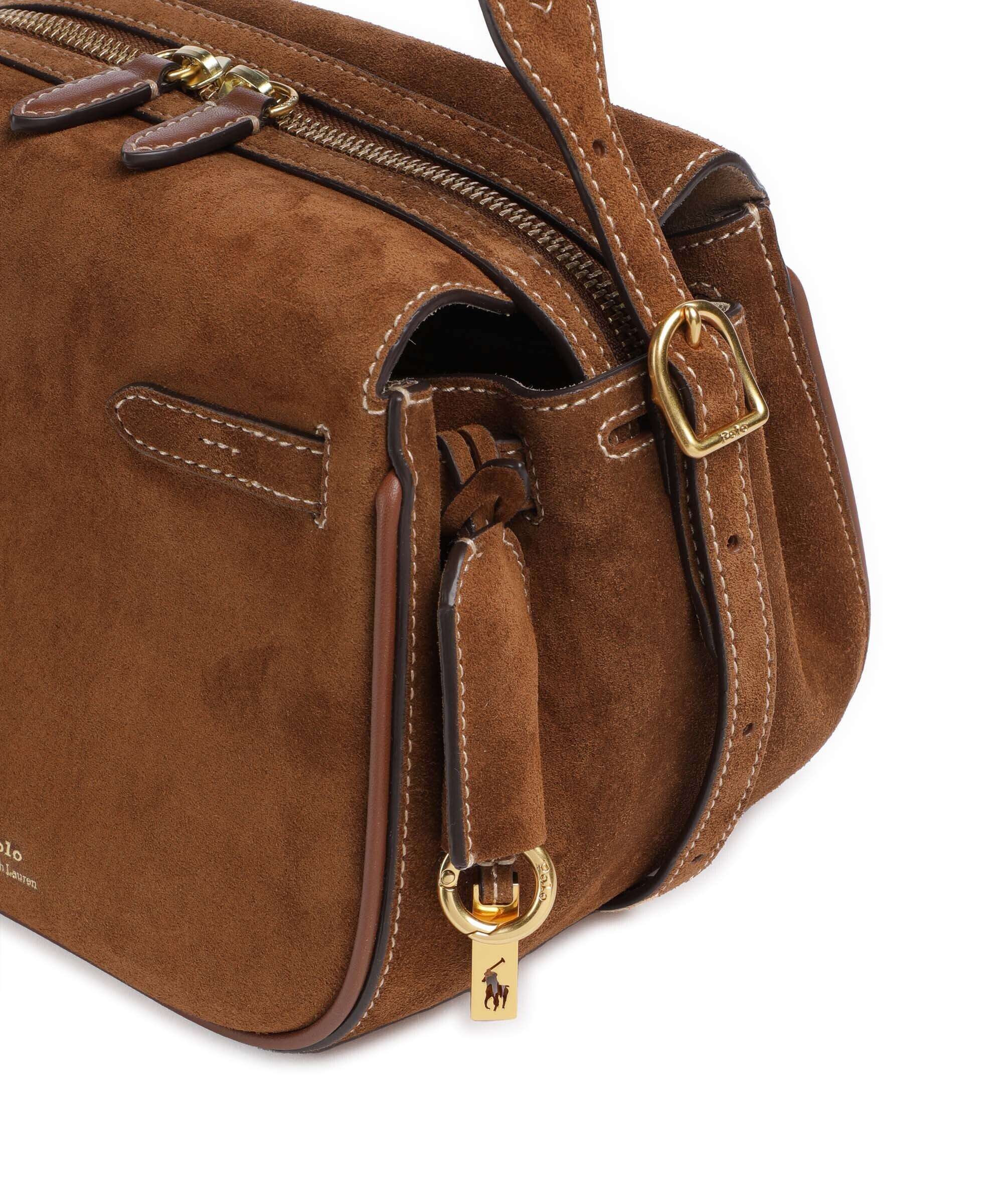 Polo Ralph Lauren ID Collection Small Torba na ramię cinnamon/cuoio - Image 4