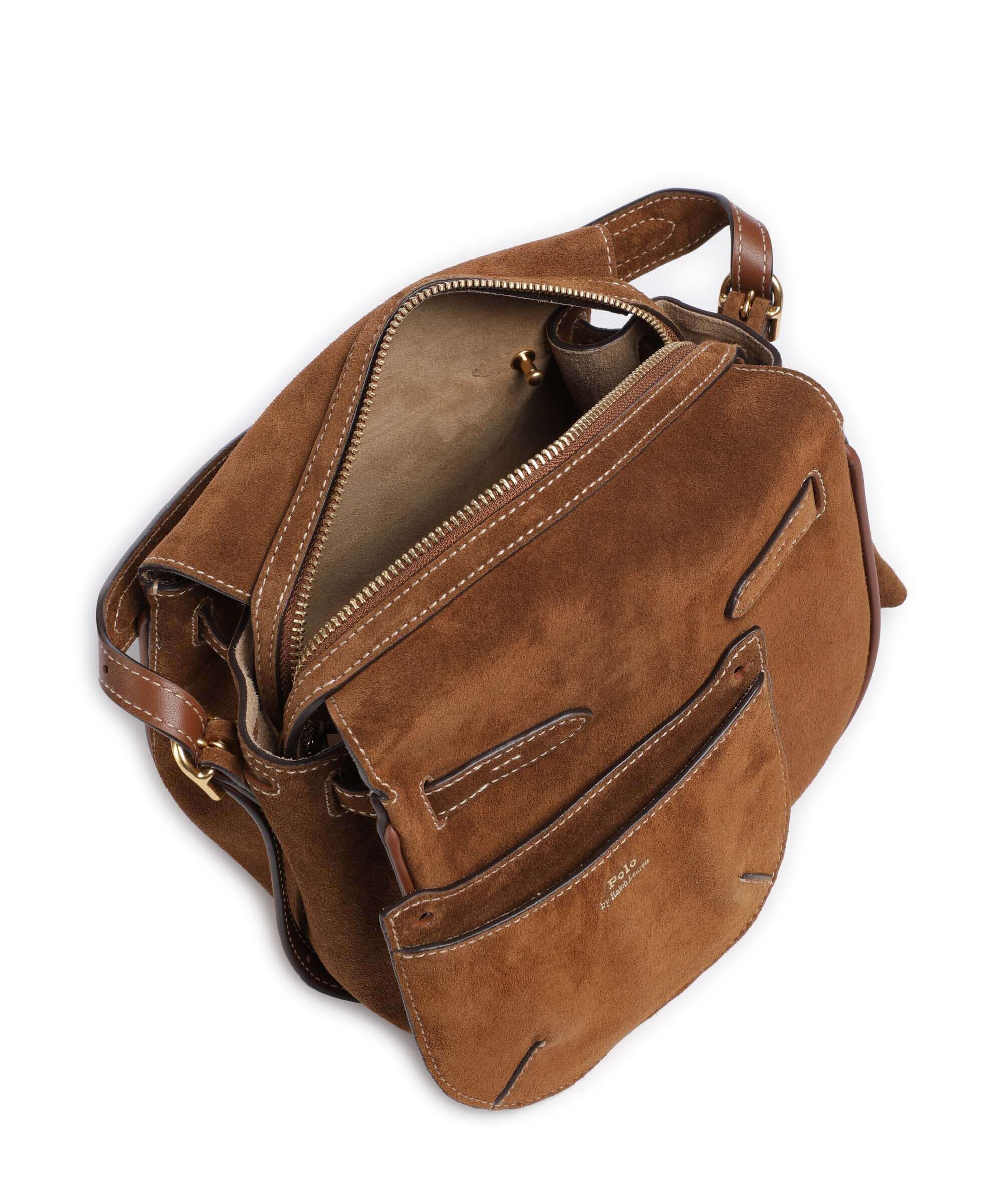 Polo Ralph Lauren ID Collection Small Torba na ramię cinnamon/cuoio - Image 6