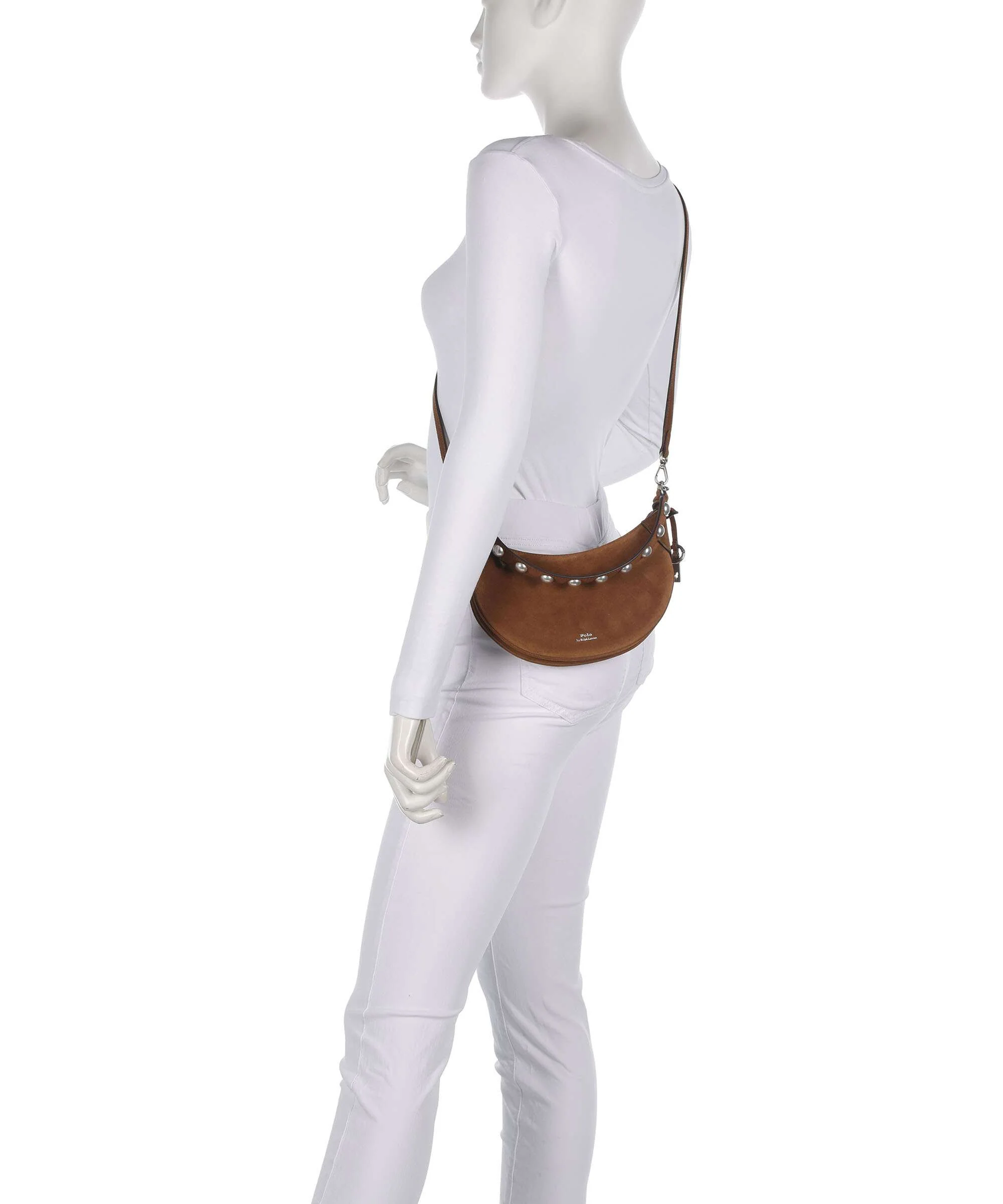 Polo Ralph Lauren ID Collection Small Torba na ramię cinnamon - Image 4