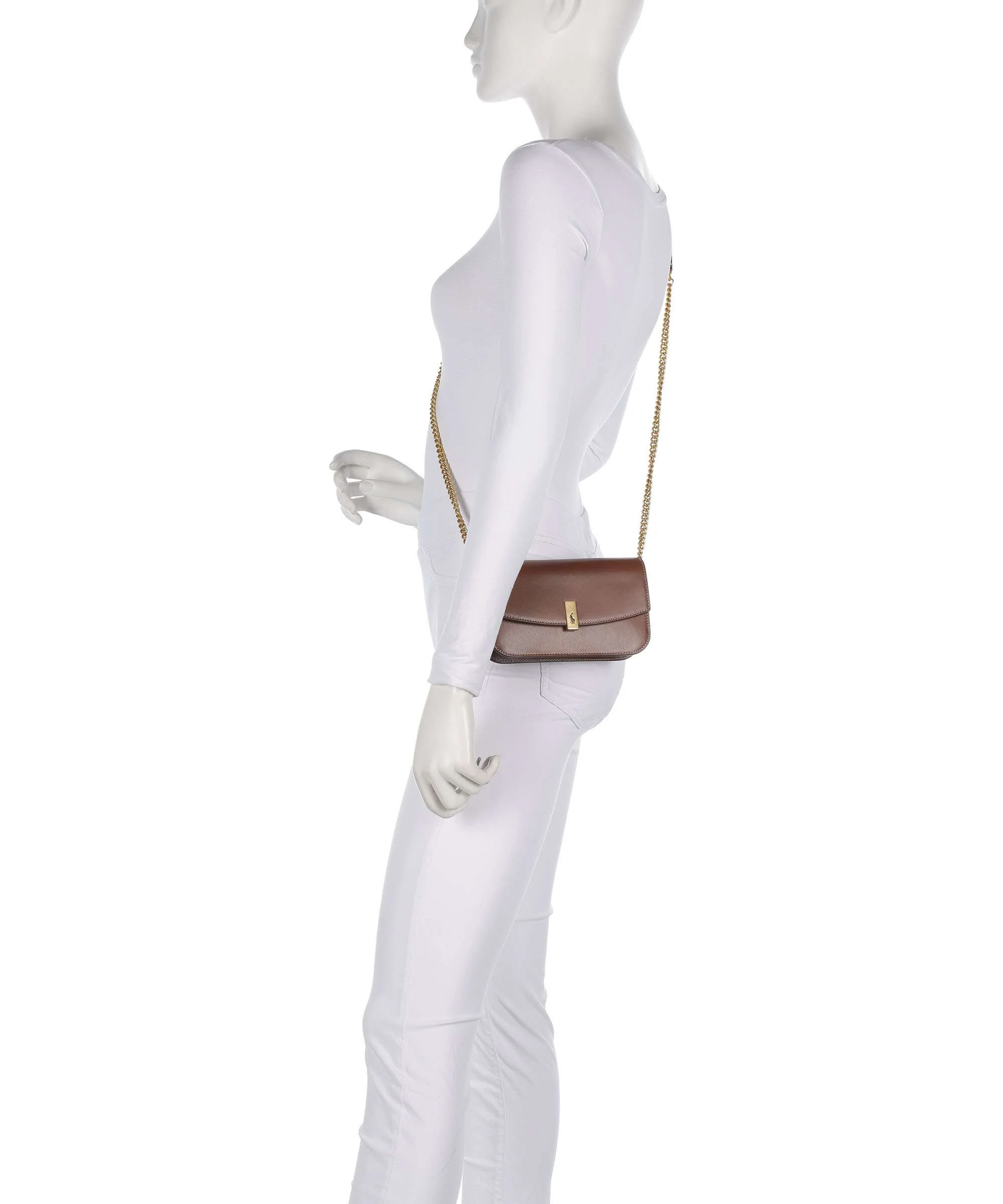 Polo Ralph Lauren ID Collection Small Torba przez ramię cuoio - Image 3