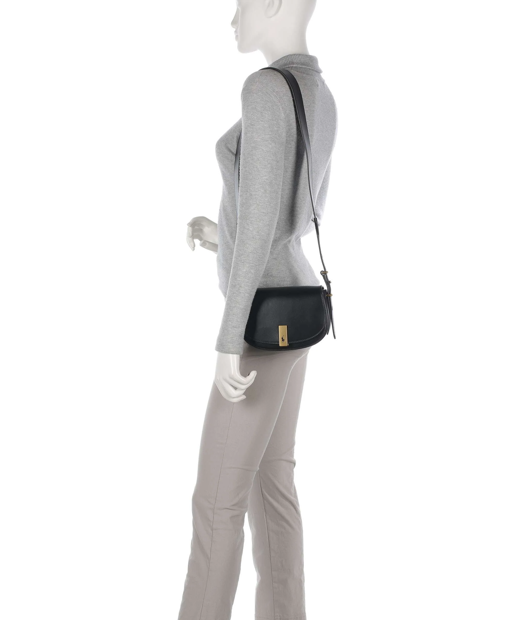 Polo Ralph Lauren ID Collection Small Torba przez ramię black - Image 3