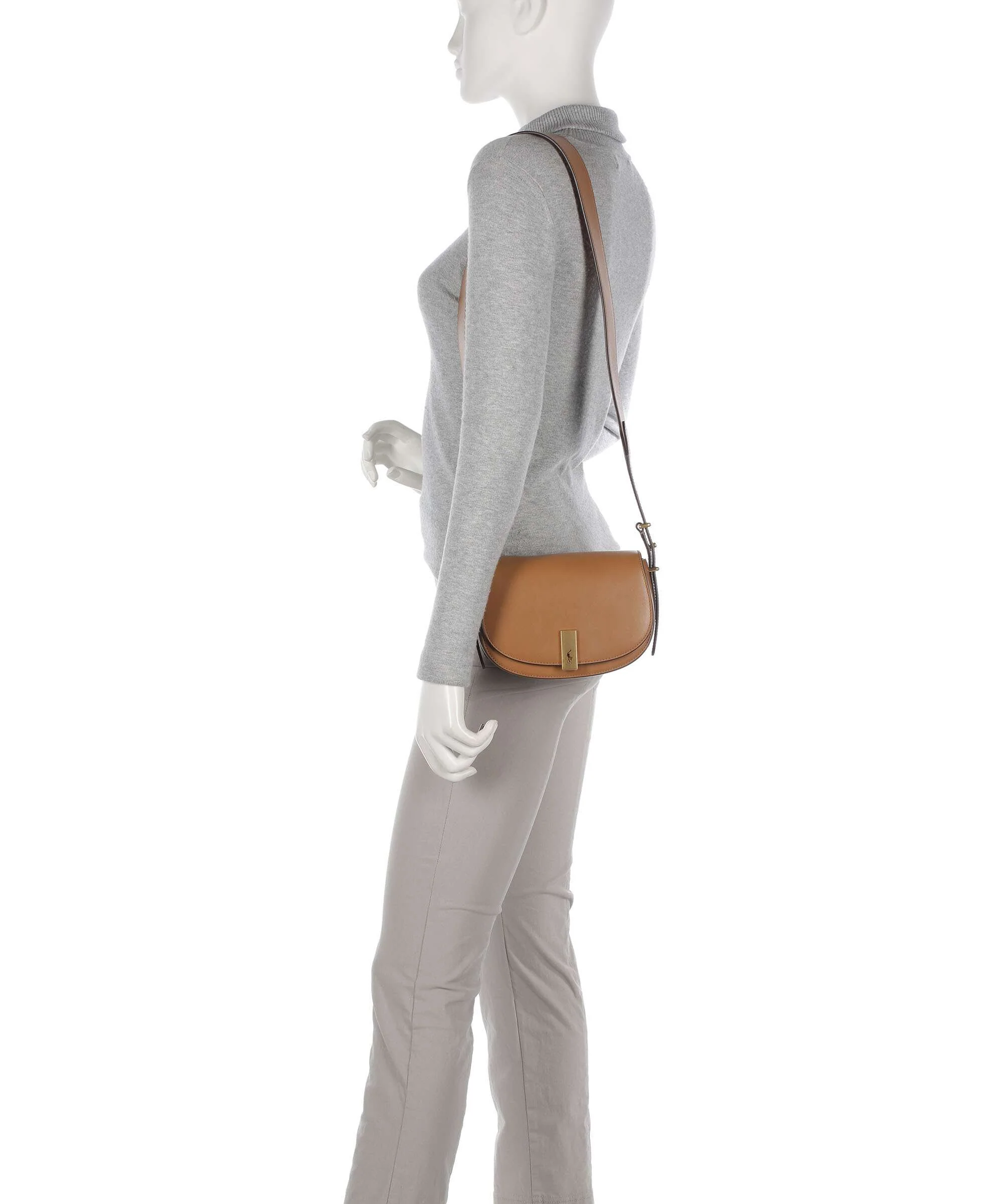 Polo Ralph Lauren ID Collection Small Torba przez ramię tan - Image 3