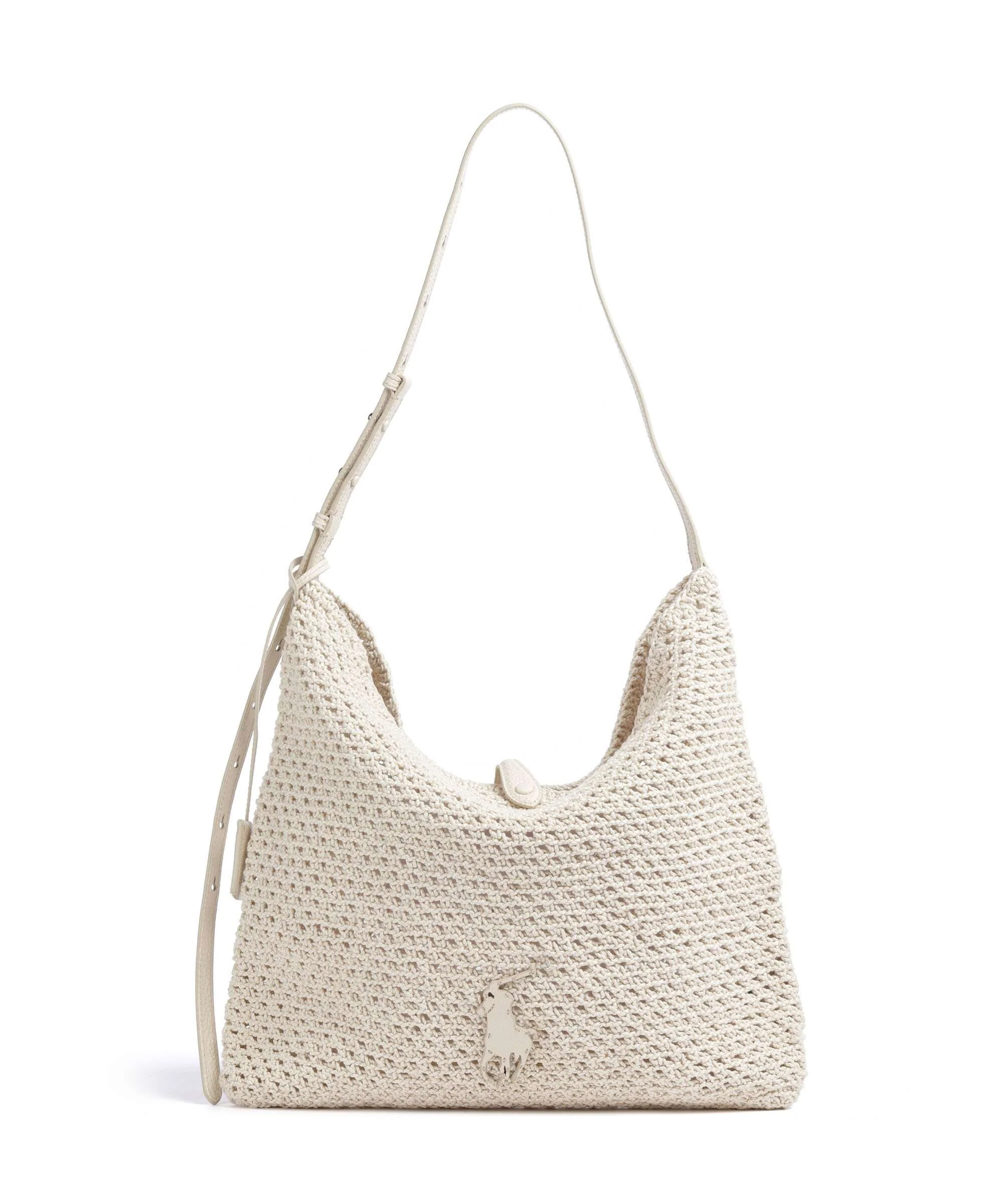 Polo Ralph Lauren Play Large Torebka worek ivory